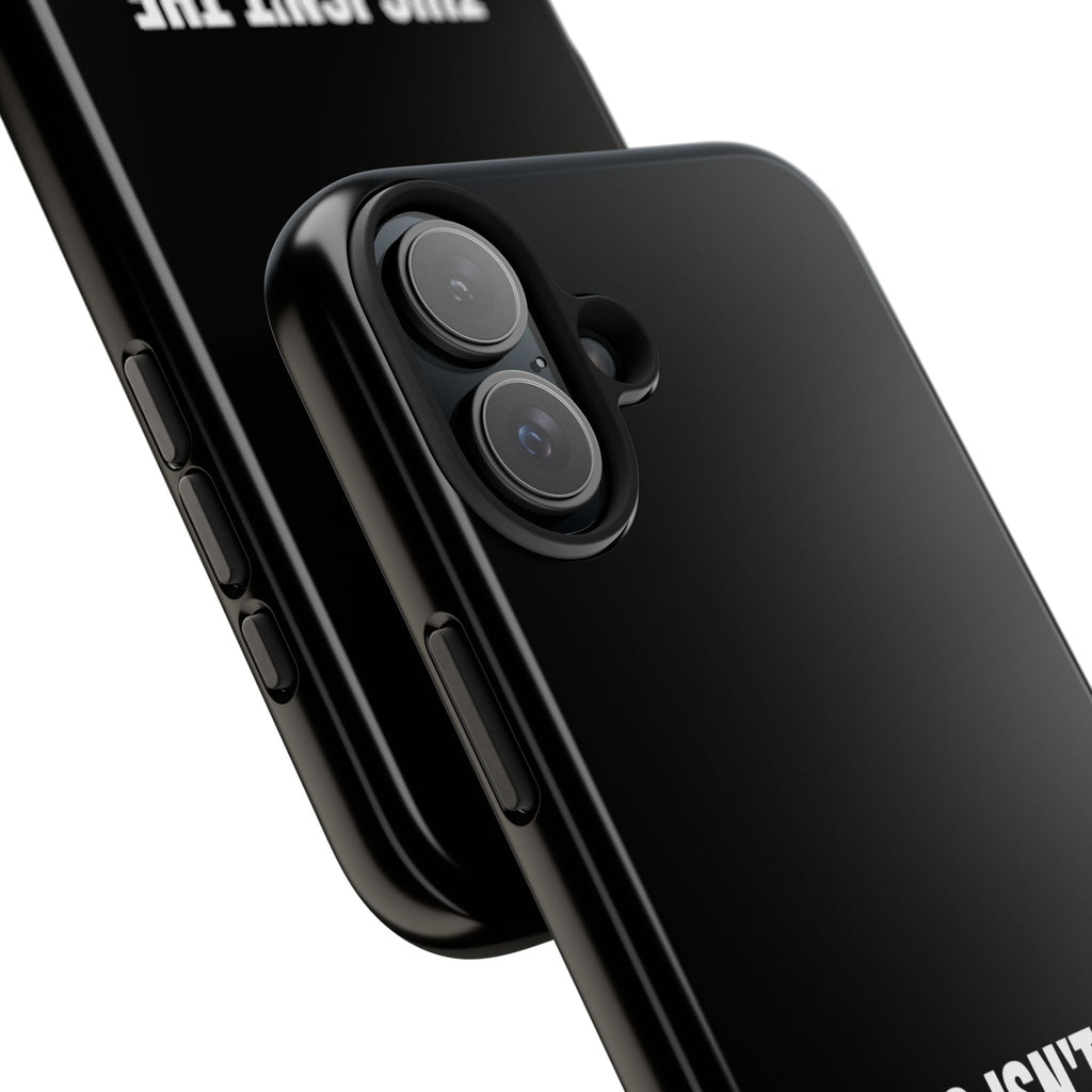 36 - Phone case Tough Phone Case — "This Isn't the End of My Story" Motivational Black Protective Cover