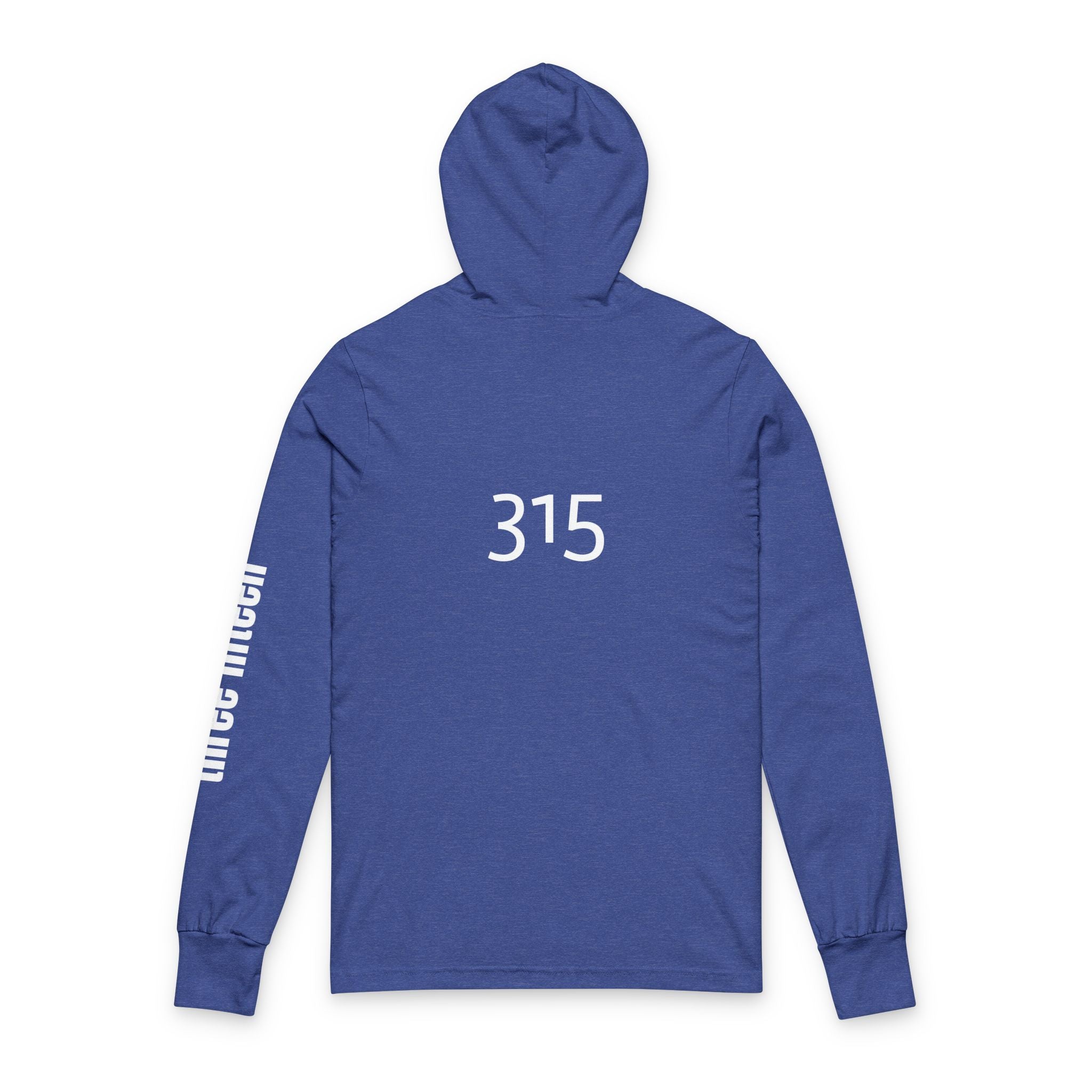 13 - Multi Color Inspirational Unisex Hooded Long Sleeve Tee - "This Isn't the End of My Story"