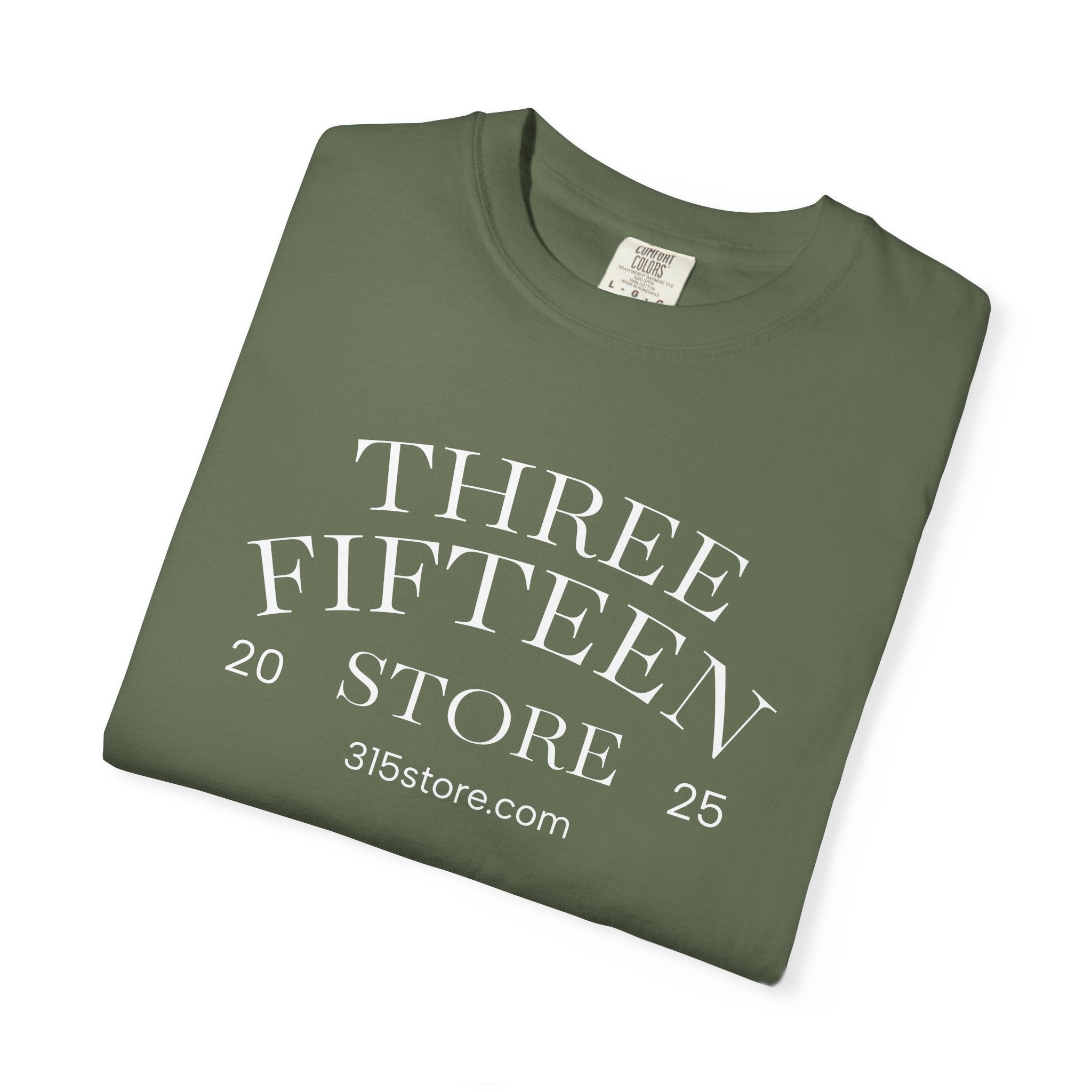 11 - Three Fifteen Store Plain Back Multi Colors Graphic T-Shirt
