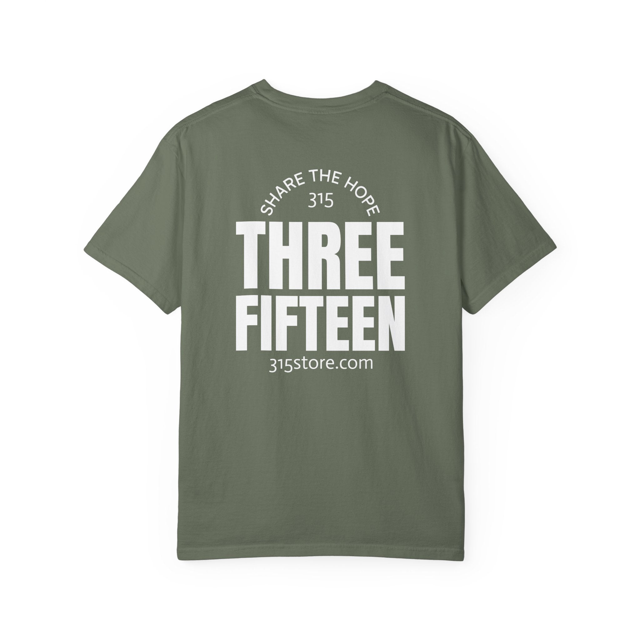 1 - Multi Colors Share the Hope Three Fifteen Graphic T-Shirt