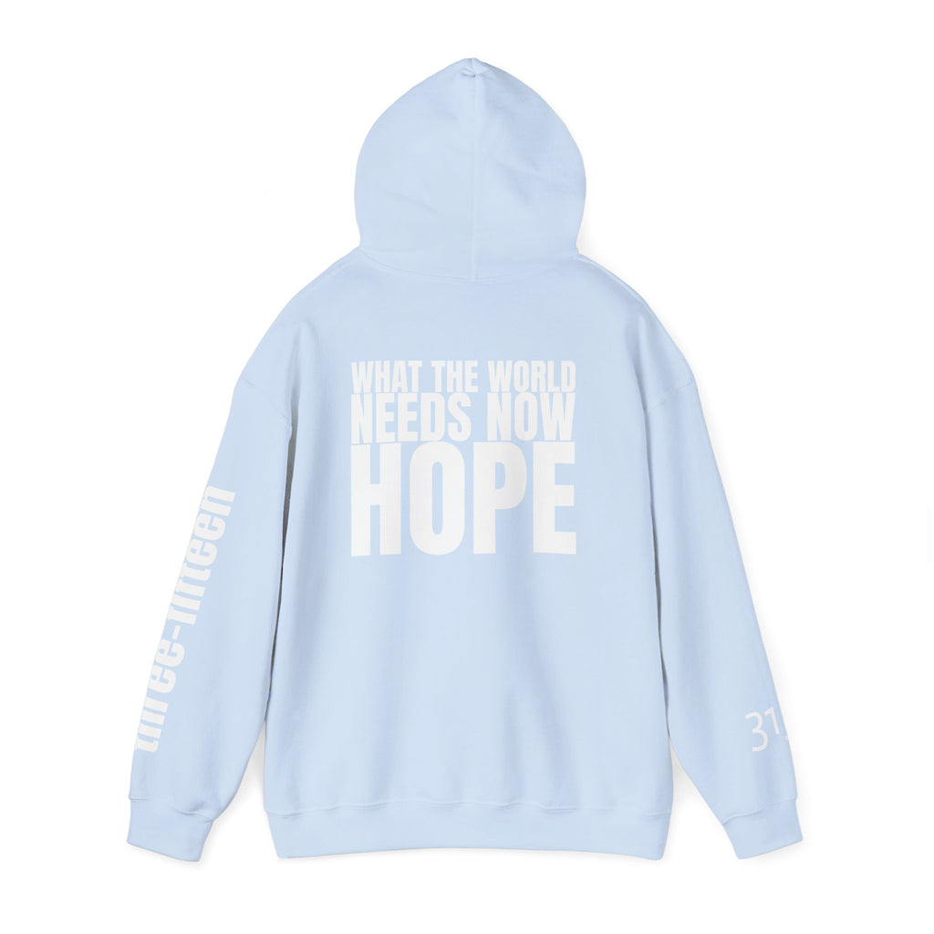16 - Multi Colors “What the World Needs Now - HOPE”" Inspirational Quote Hoodie - This Isn't The End Of My Story