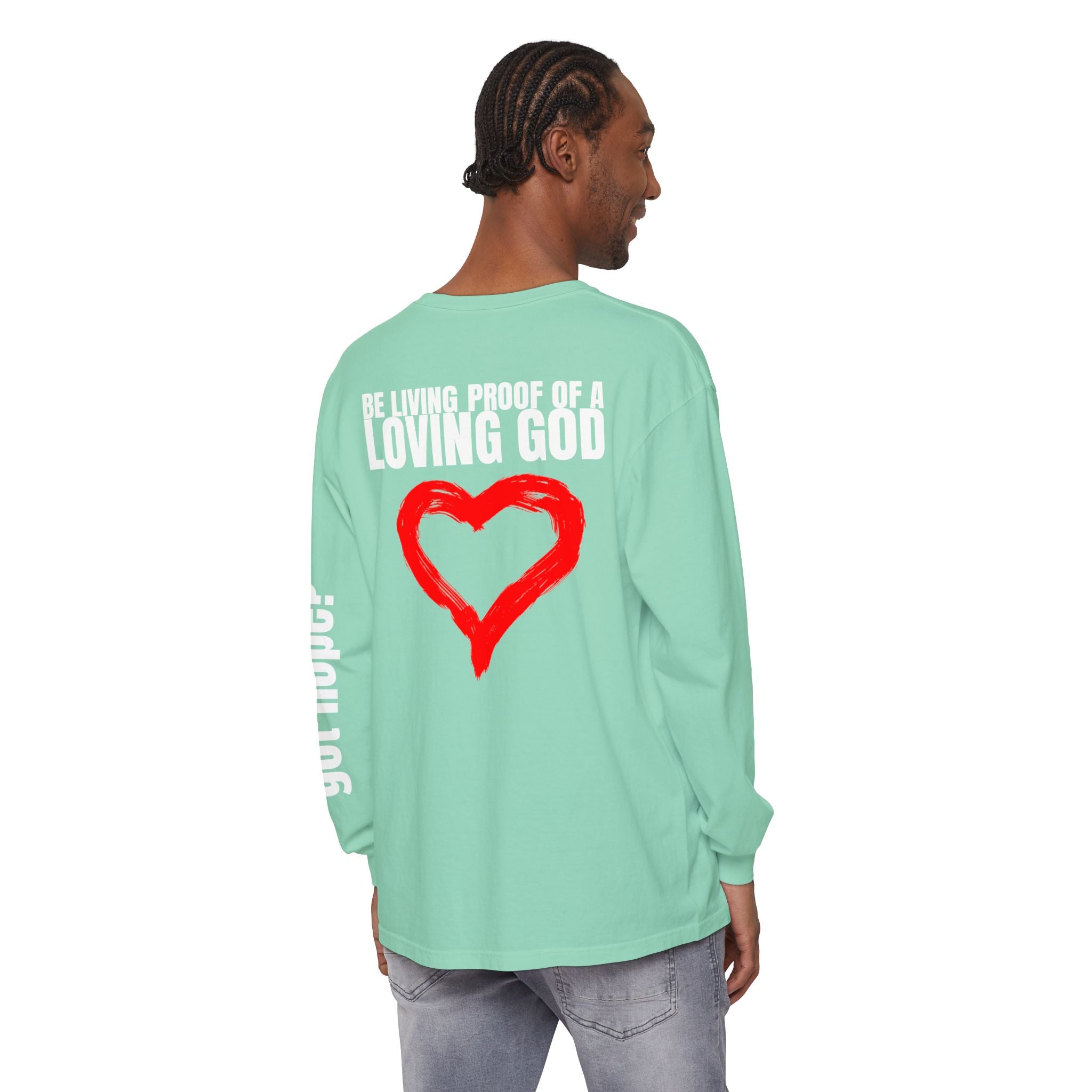 315 Ne Living Proof Unisex Long Sleeve T-Shirt - Inspirational Casual Wear