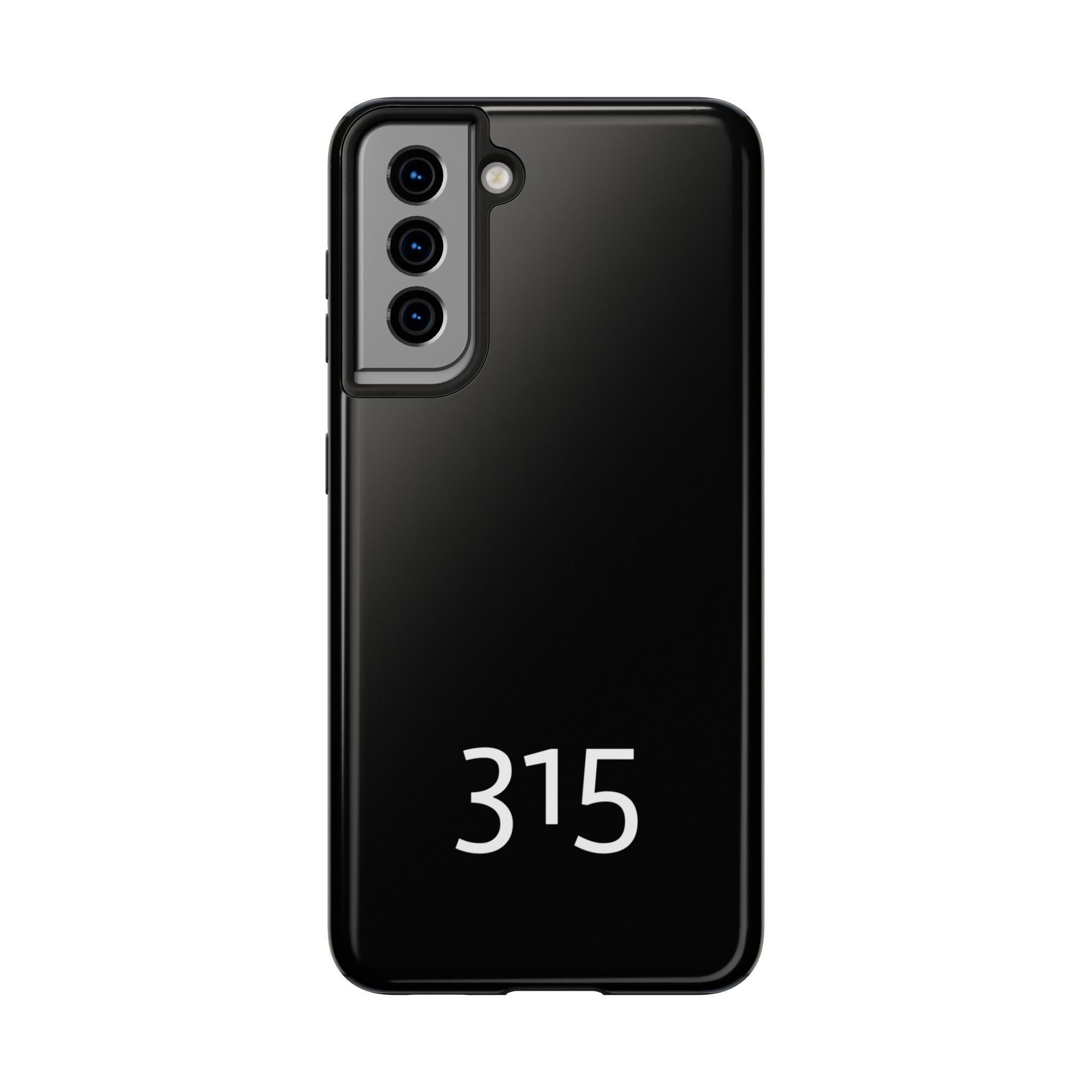 36 - Phone case 315 Tough Phone Case — Motivational Black Protective Cover
