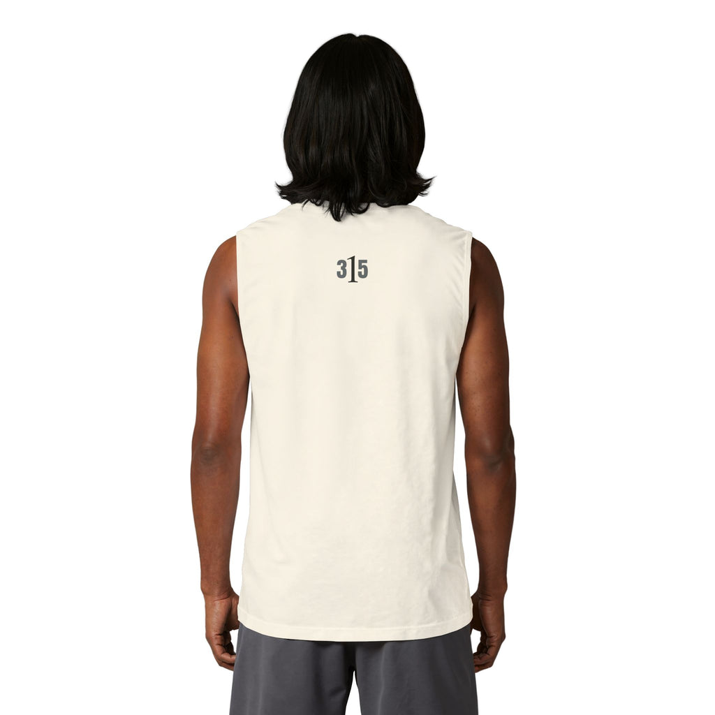 1131 - Muscle Tank — 'the 315' Minimalist Fitness Graphic Tank Top