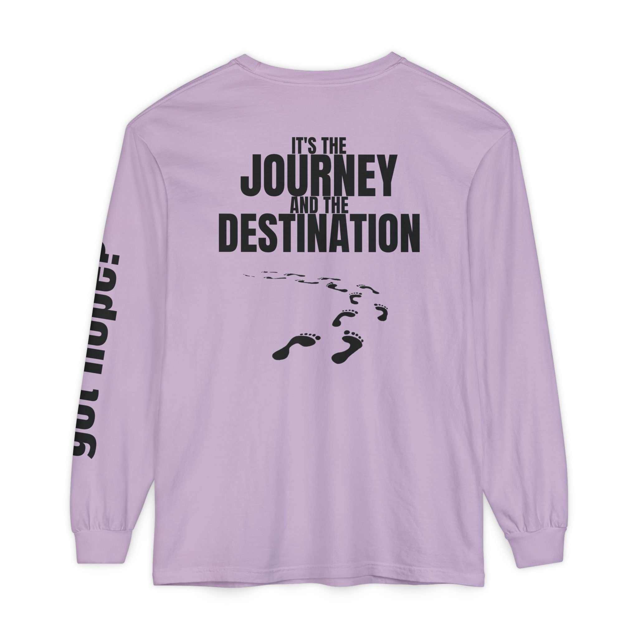 315 It’s the Journey Unisex Long Sleeve T-Shirt - Inspirational Casual Wear