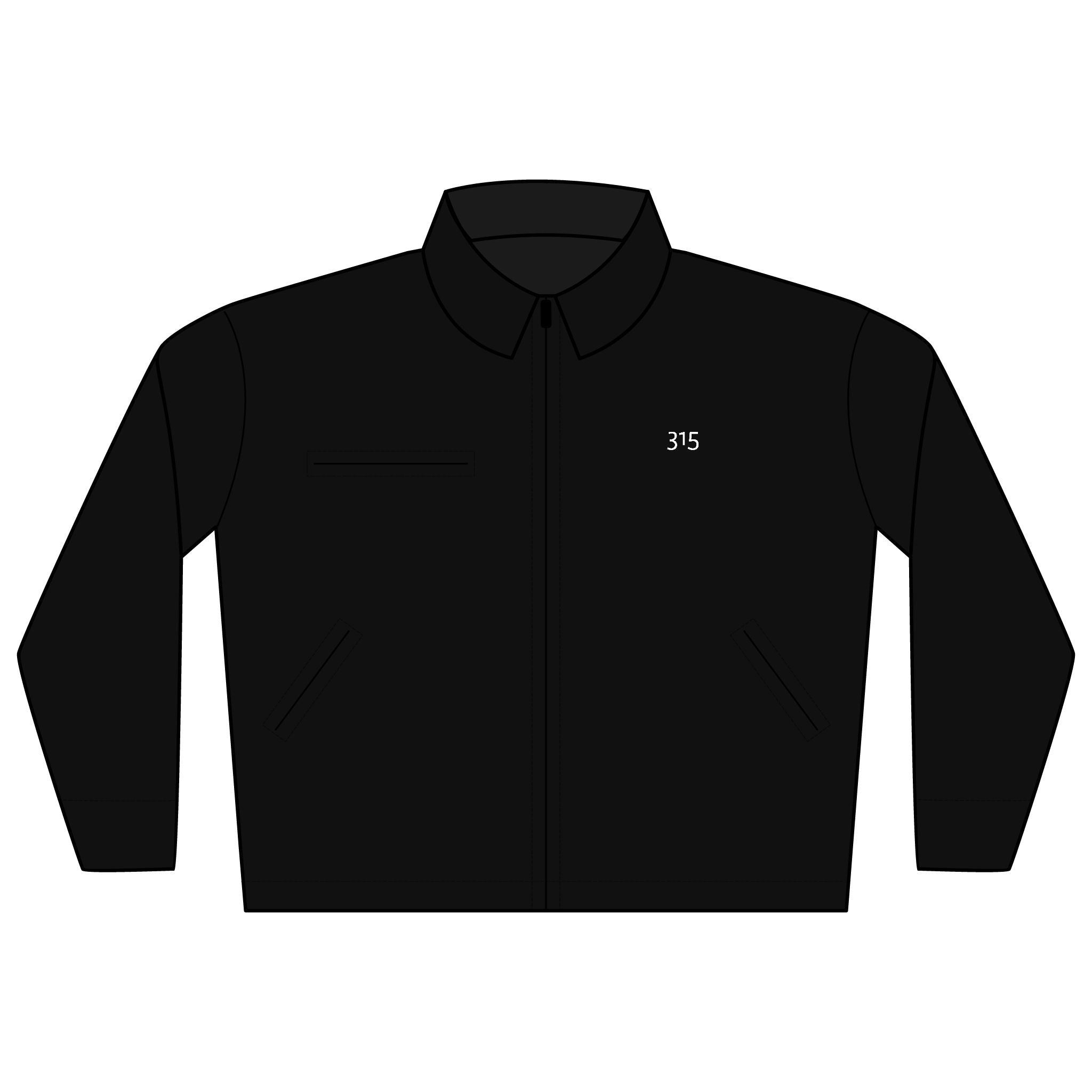 Multi Colors Duck Cloth Work Jacket with '315' Embroidery — Durable Worker Coat