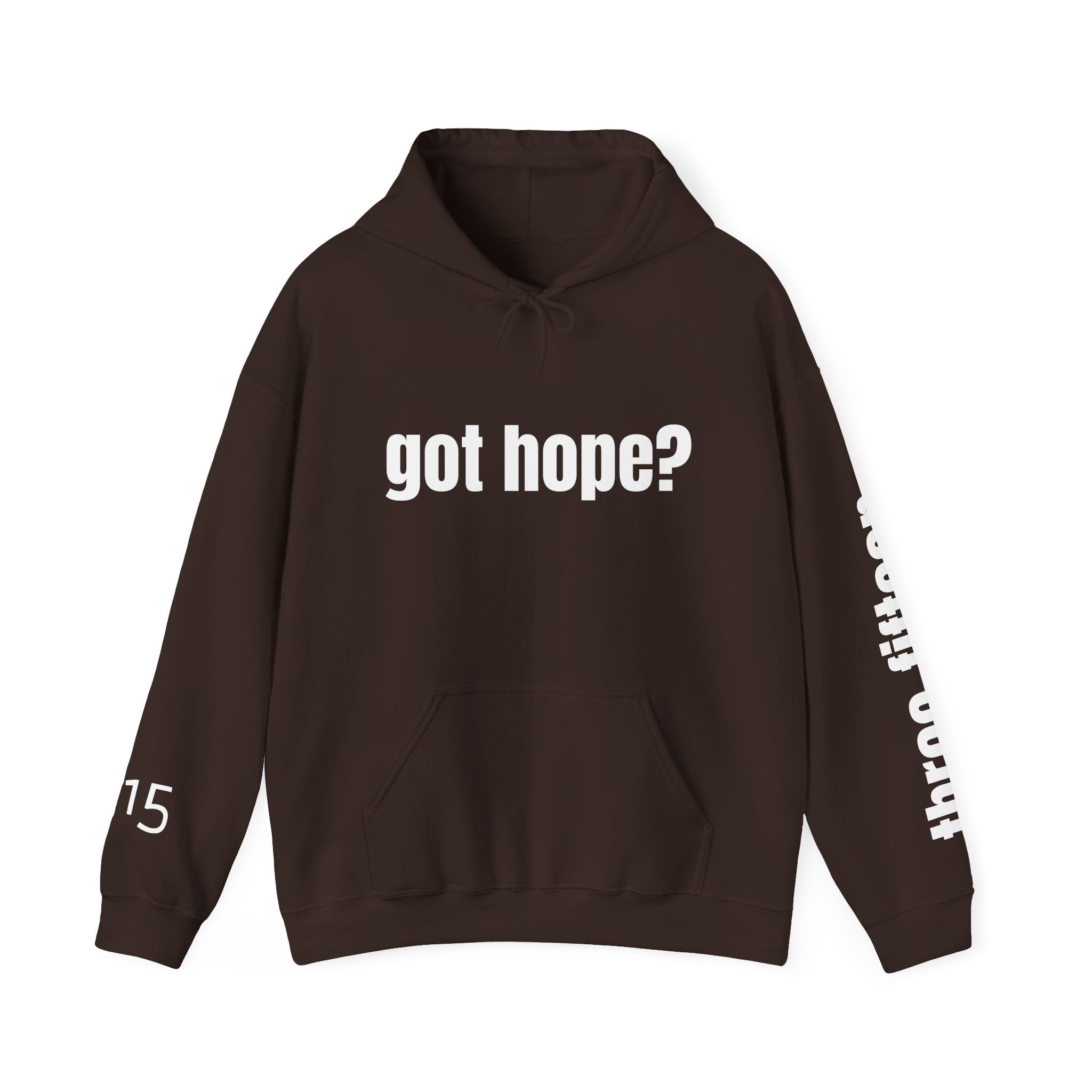 Multi Colors “What the World Needs Now - HOPE”" Inspirational Quote Hoodie - This Isn't The End Of My Story