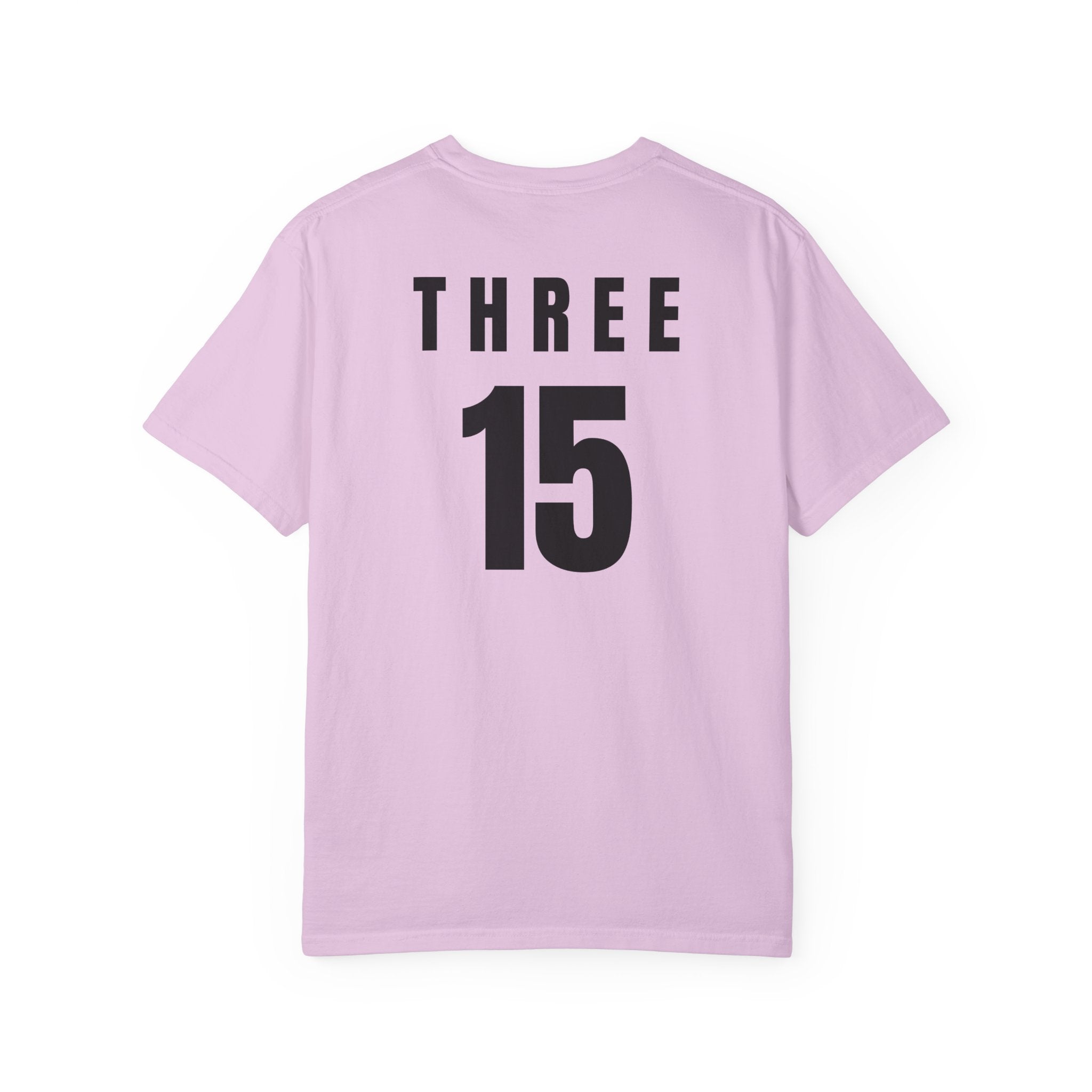 1 - Three 15 Multi Colors Front and Back Graphic T-Shirt
