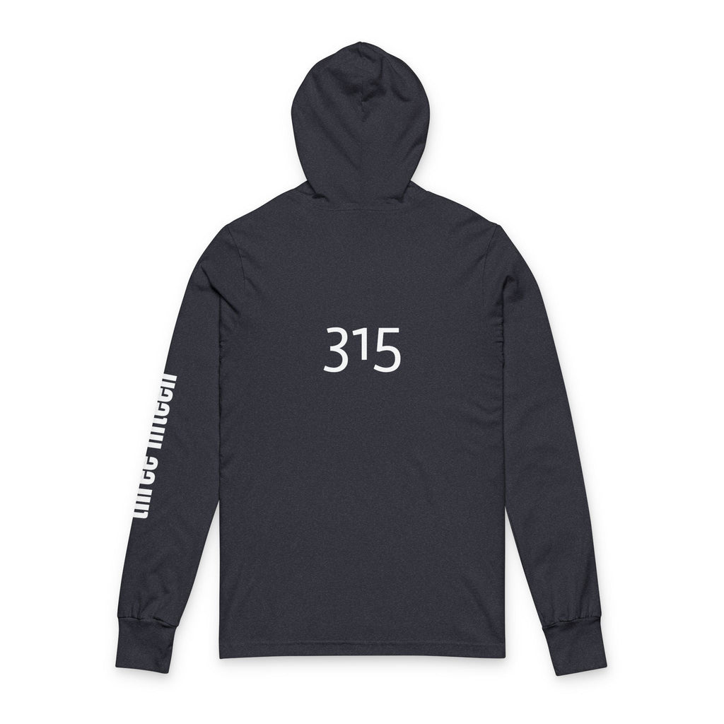 13 - Multi Color Inspirational Unisex Hooded Long Sleeve Tee - "This Isn't the End of My Story"