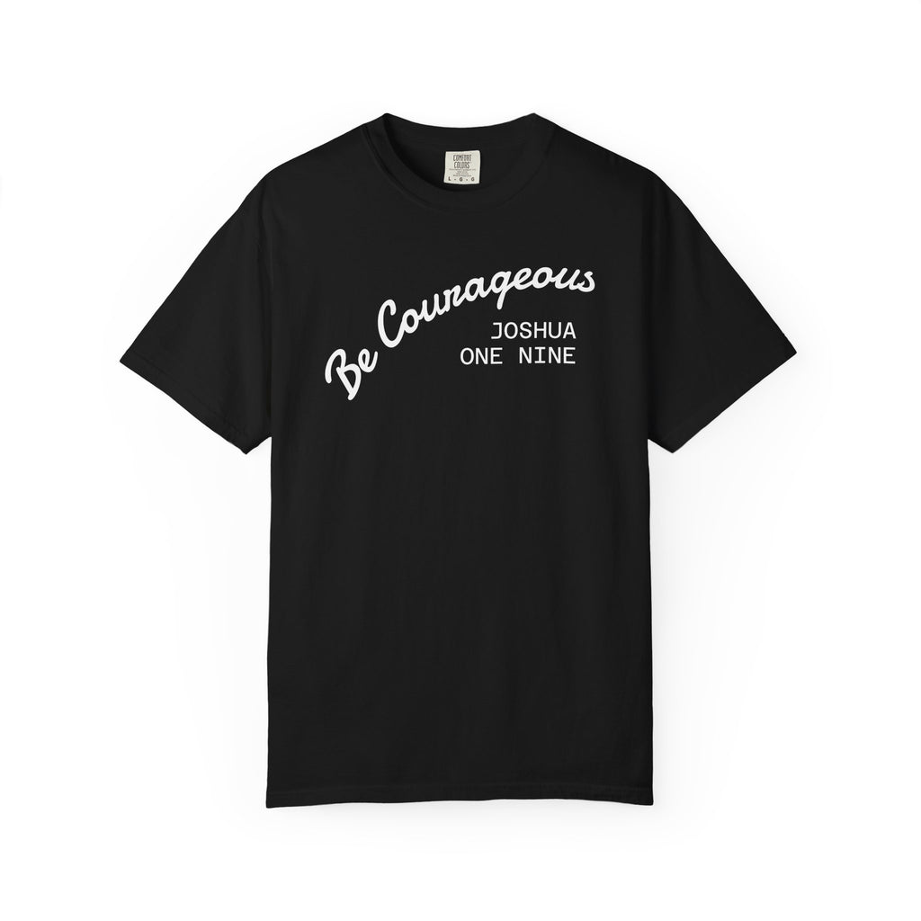 01 - Courageous Joshua One Nine Multi Colors Graphic T-Shirt