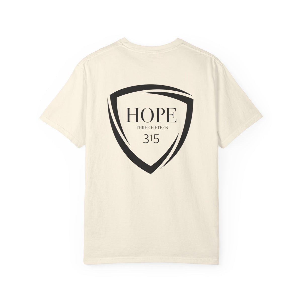 1 - Multi Colors Got Hope? Three Fifteen Shield Store Graphic T-Shirt