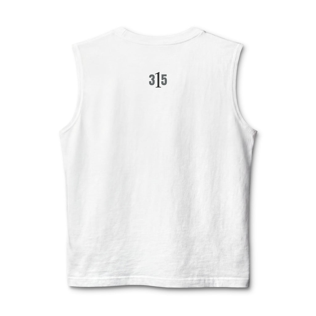 1131 - Muscle Tank — 'the 315' Minimalist Fitness Graphic Tank Top