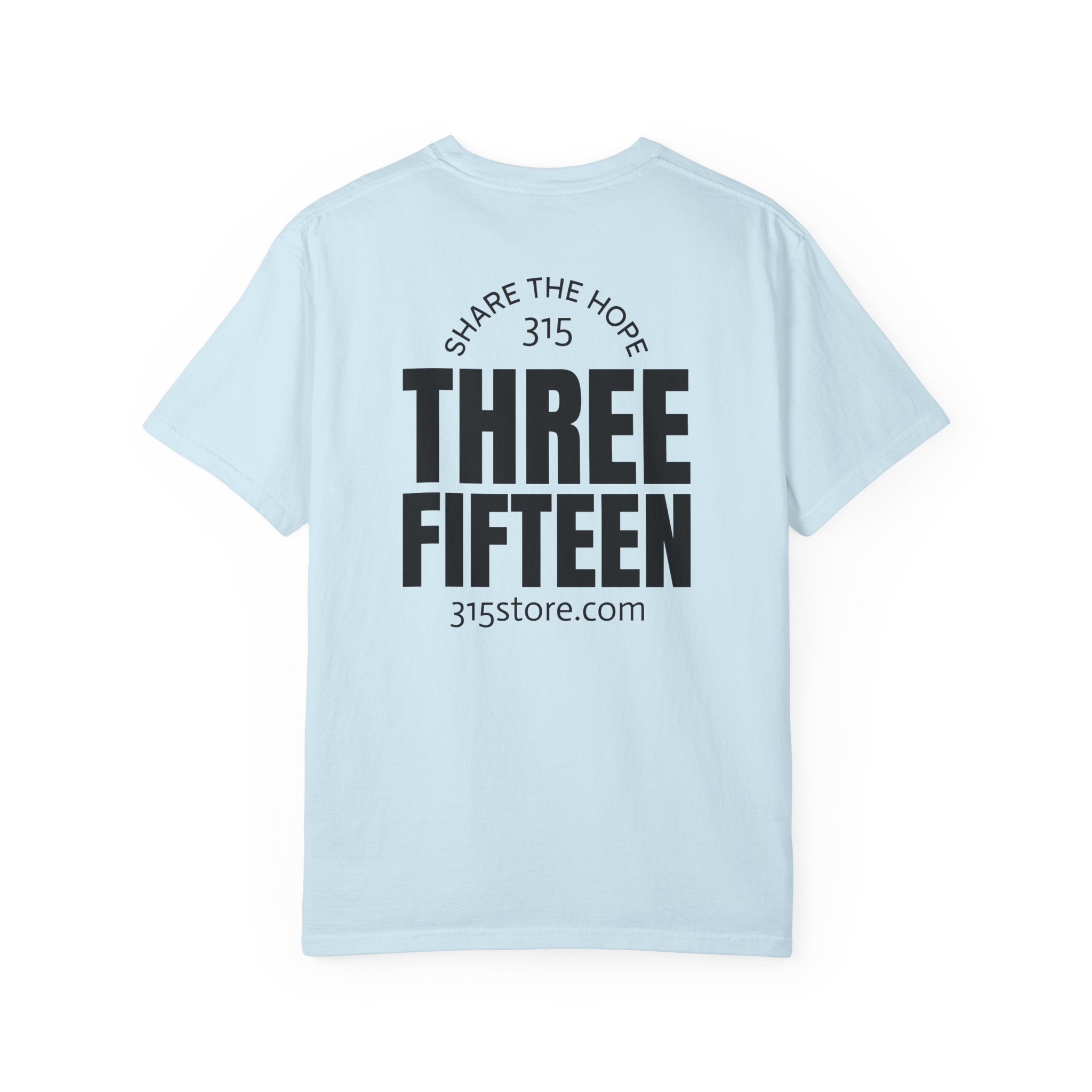 1 - Multi Colors Share the Hope Three Fifteen Graphic T-Shirt