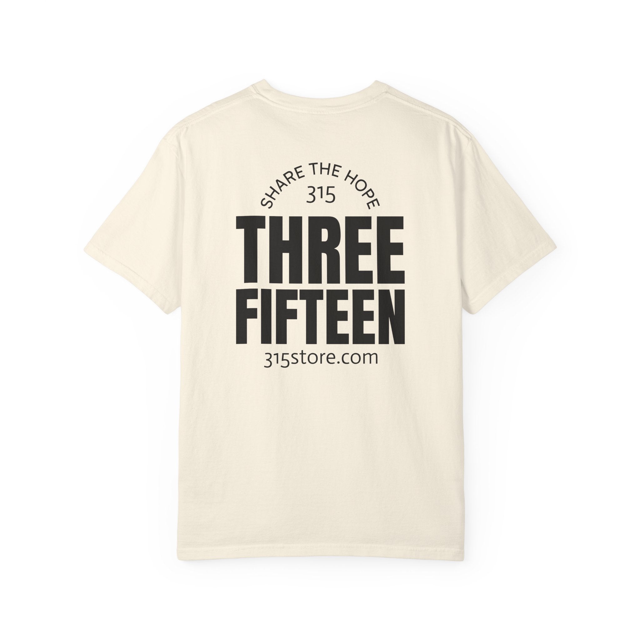 1 - Multi Colors Share the Hope Three Fifteen Graphic T-Shirt