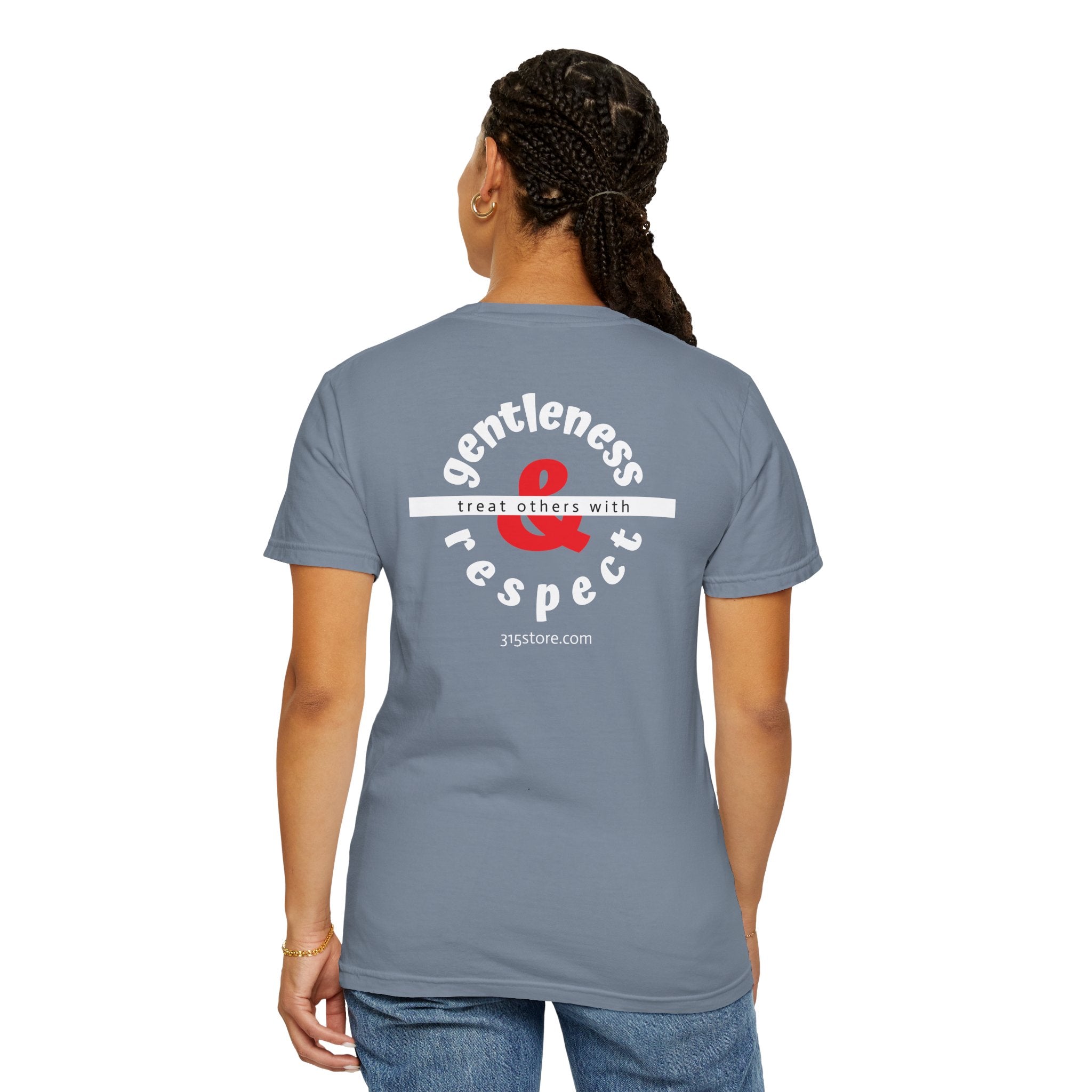 1 - Multi Color Tee - Gentleness and Respect