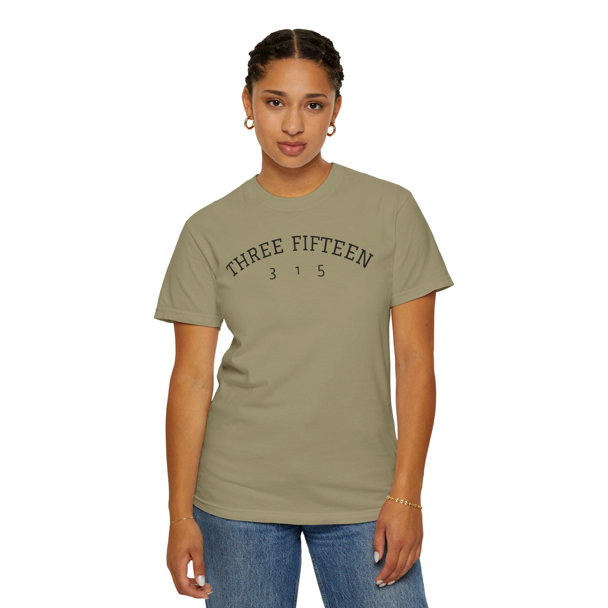 01 - Multi Colors “Go Into the World” Graphic T-Shirt