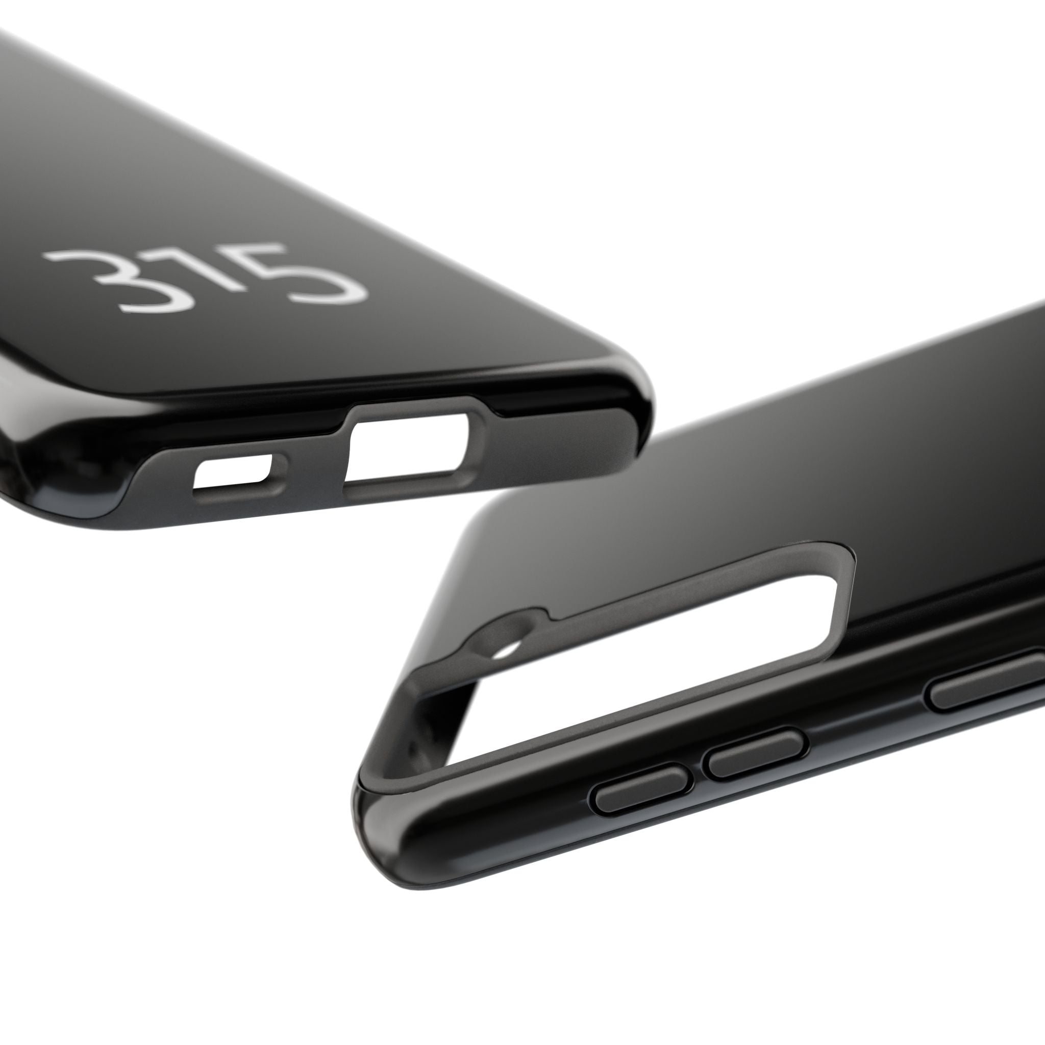 36 - Phone case 315 Tough Phone Case — Motivational Black Protective Cover