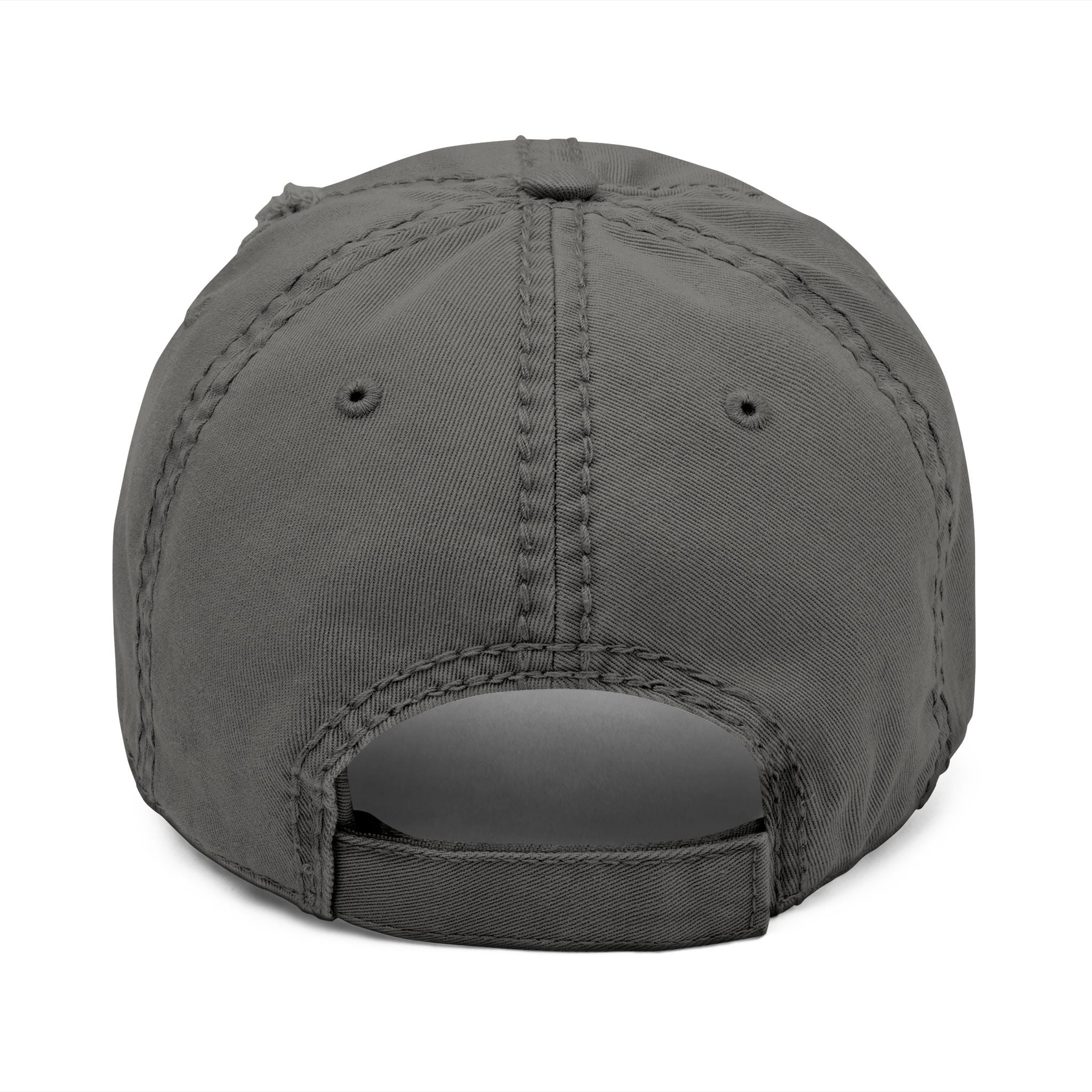 3 - Hat Distressed Embroidered Dad Hat - Casual Chic Accessory