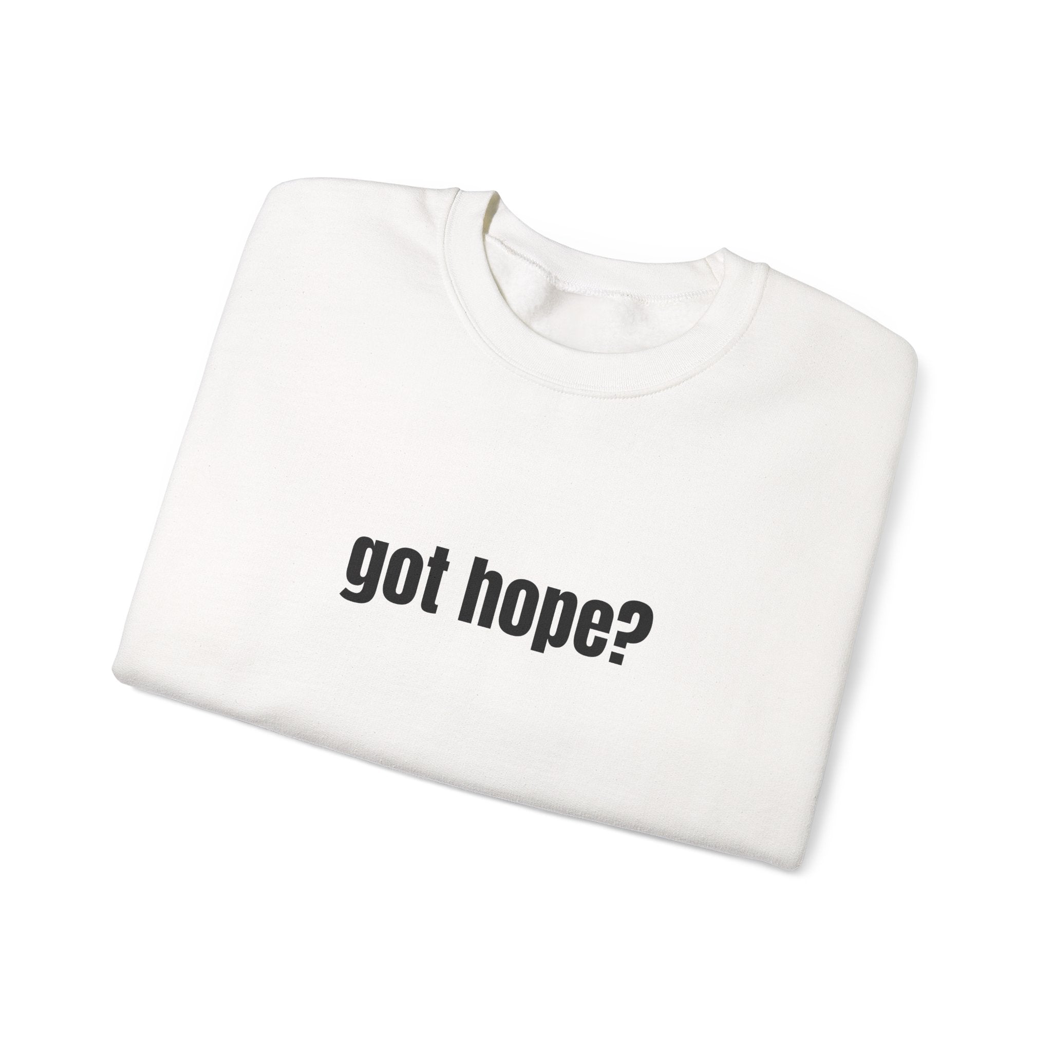 Multi Colors "This Isn't the End of My Story" Inspirational Crewneck Sweatshirt - "Got Hope?" & "This Isn't The End of My Story"