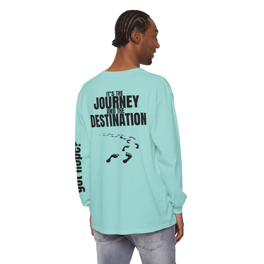 315 It’s the Journey Unisex Long Sleeve T-Shirt - Inspirational Casual Wear