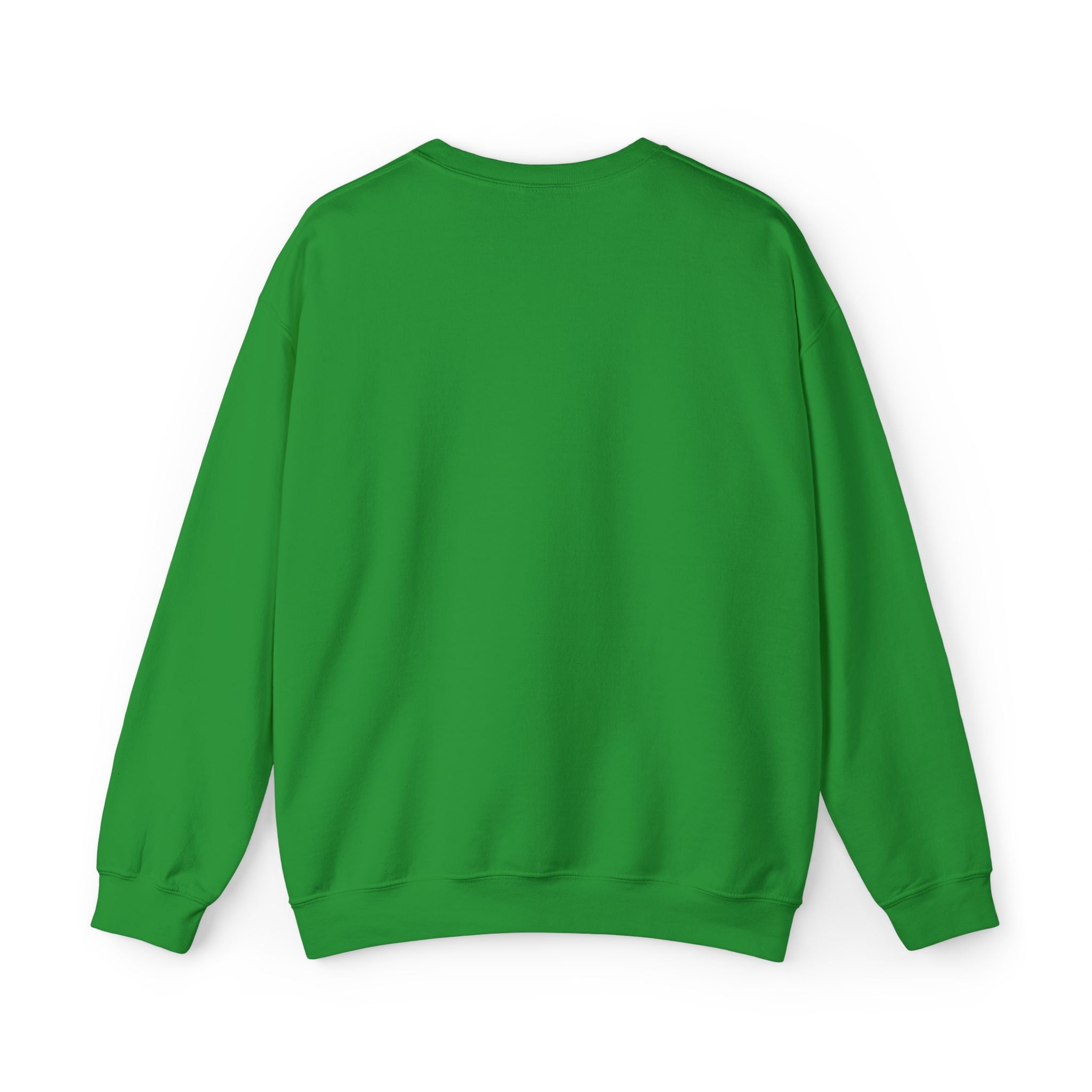 15 - Minimal '315' Embroidered Logo Crewneck Sweatshirt — White Casual Pullover