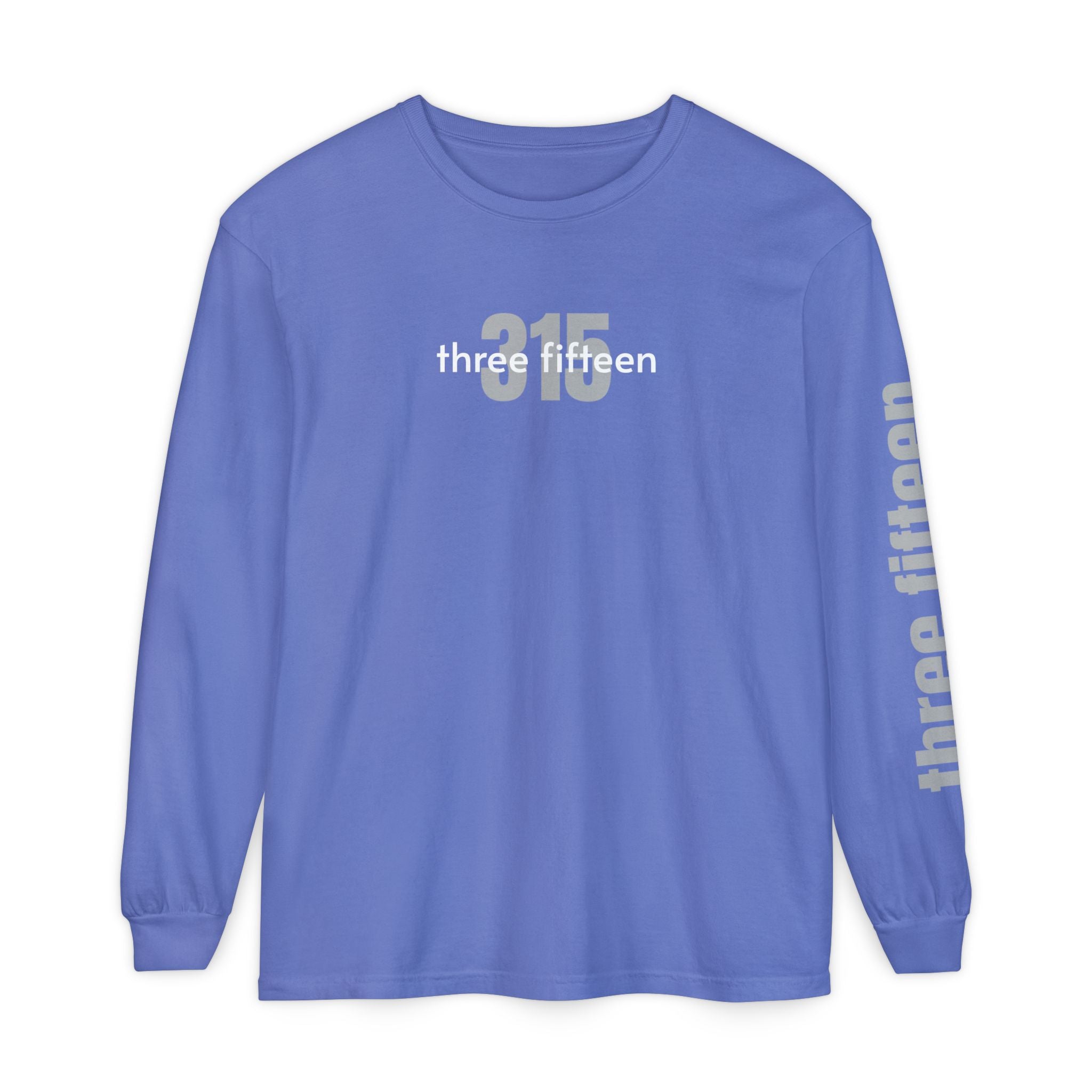 12 - Unisex Long Sleeve T-Shirt - Bold 315 Inspirational Casual Wear