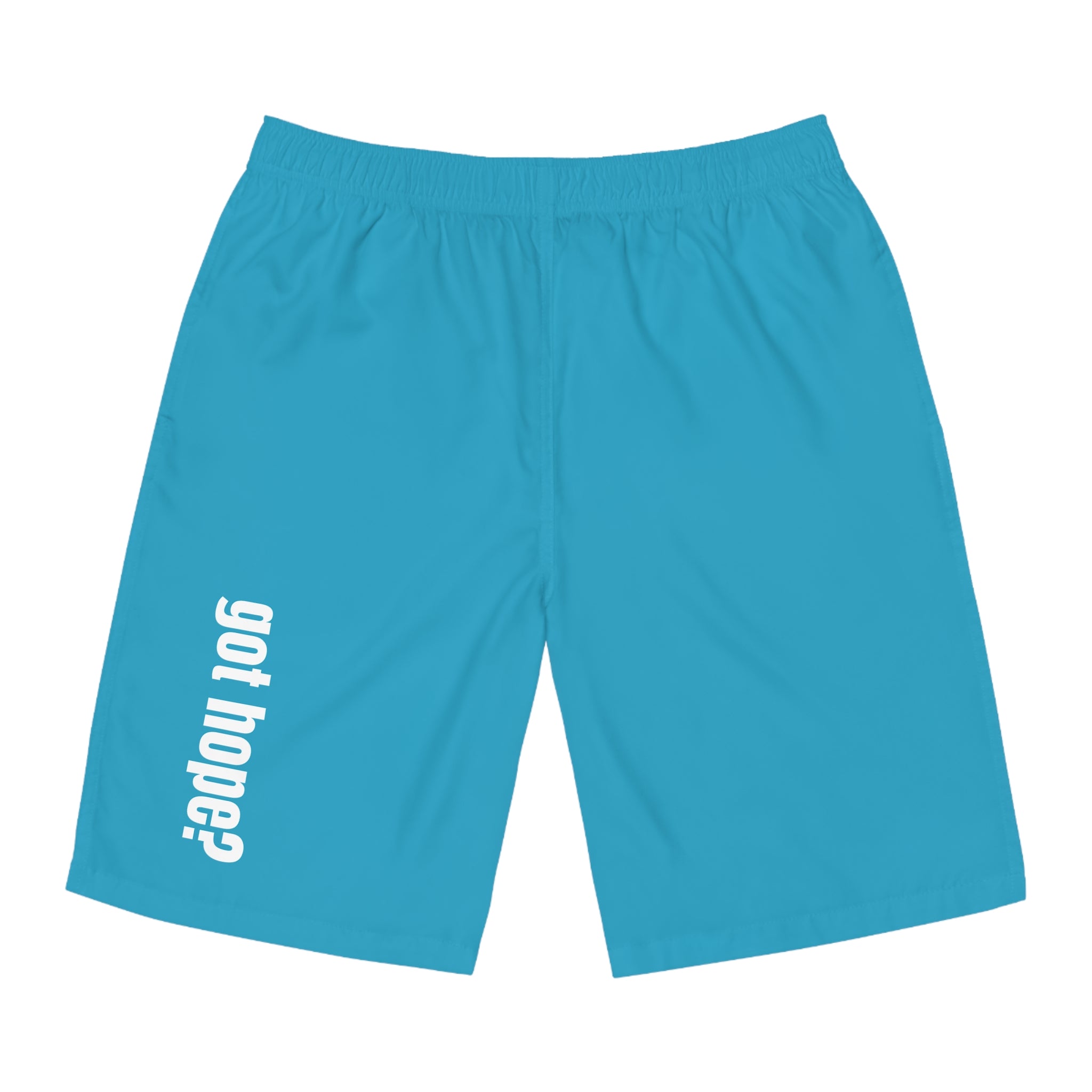 Got Hope? Men’s Board Shorts – Aqua Beach Swim Trunks