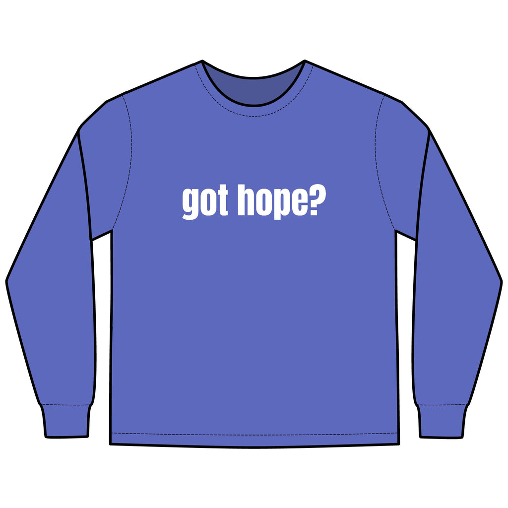 Multi Colors Hanes Garment-Dyed Long Sleeve T-Shirt with 315 Print