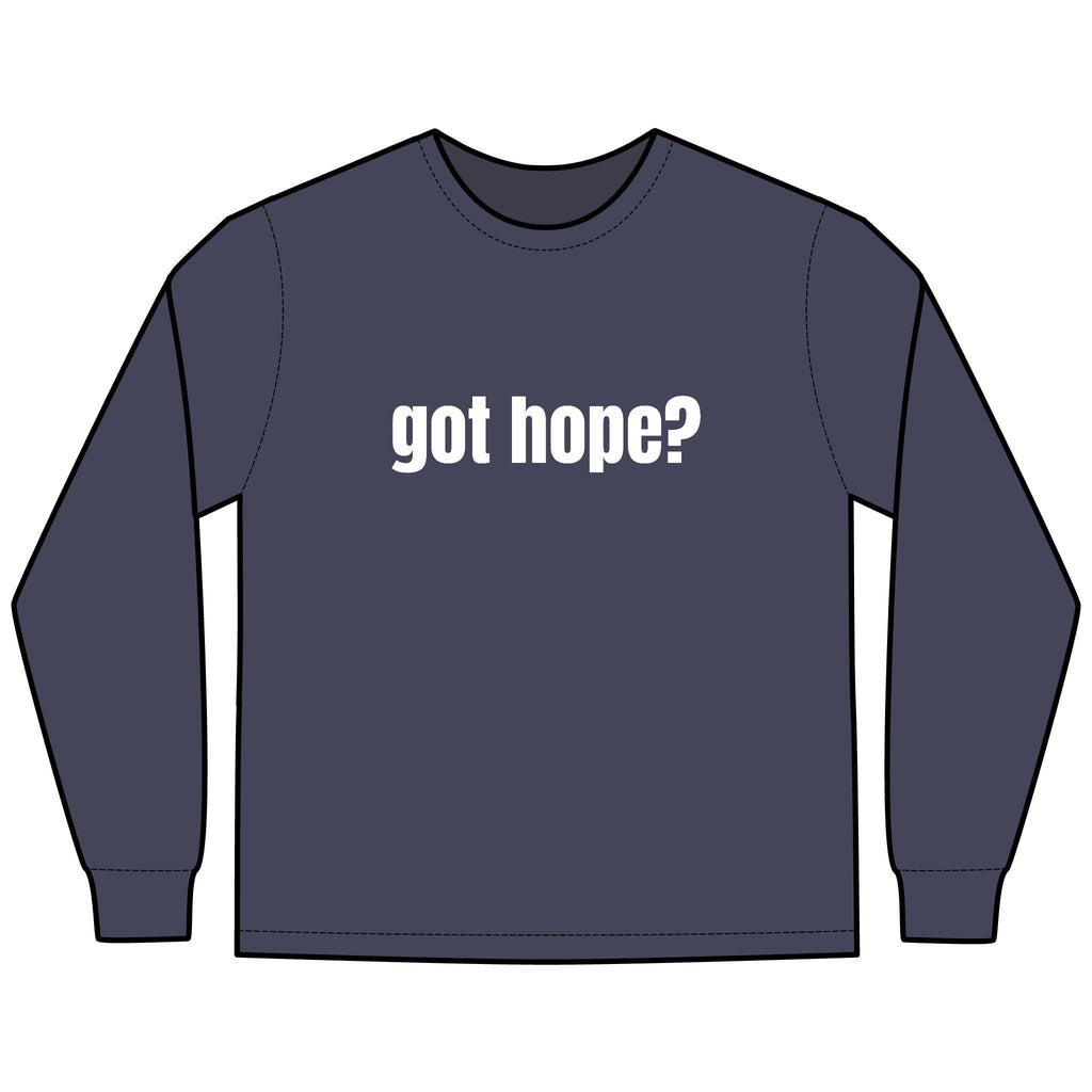 Multi Colors Hanes Garment-Dyed Long Sleeve T-Shirt with 315 Print