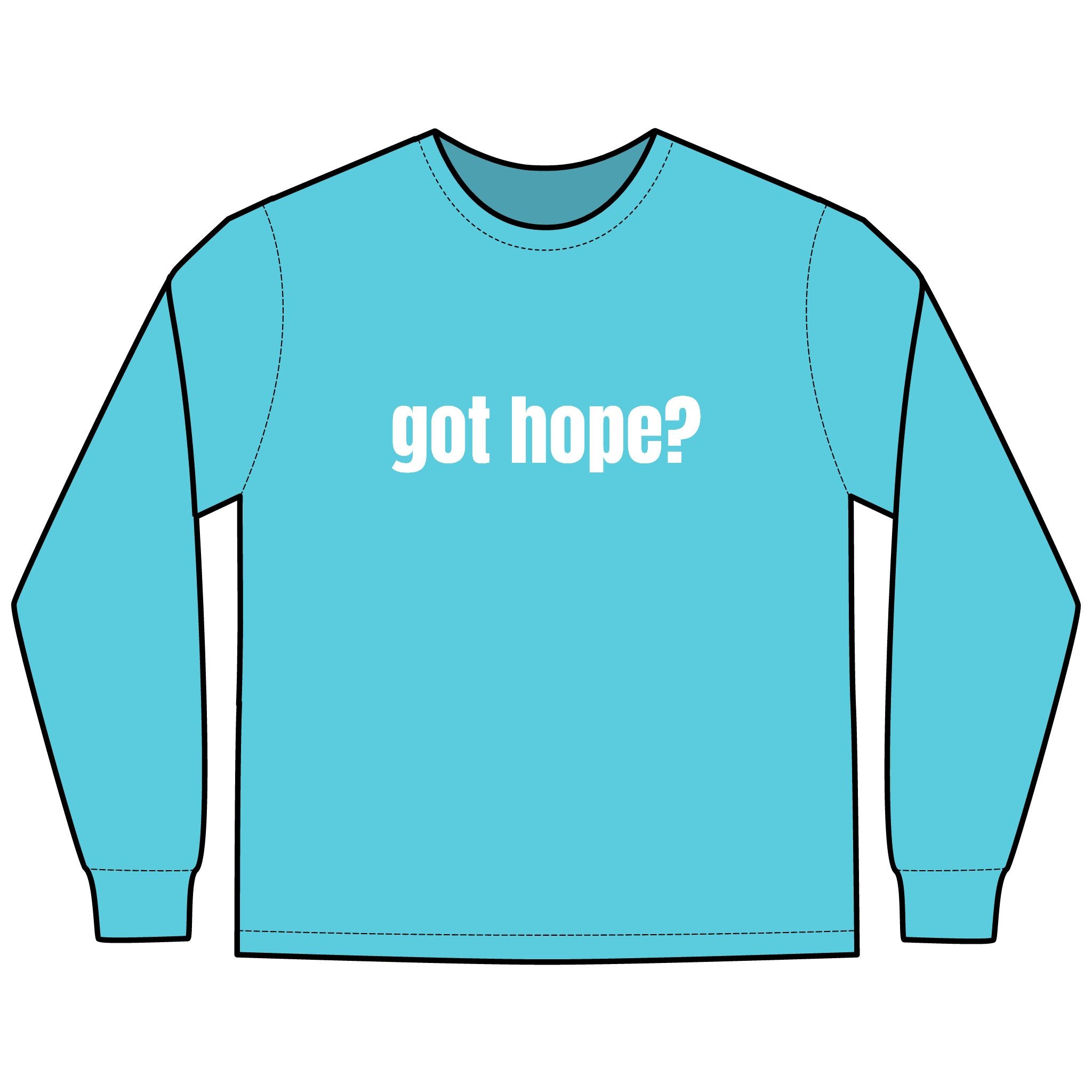 Multi Colors Hanes Garment-Dyed Long Sleeve T-Shirt with 315 Print