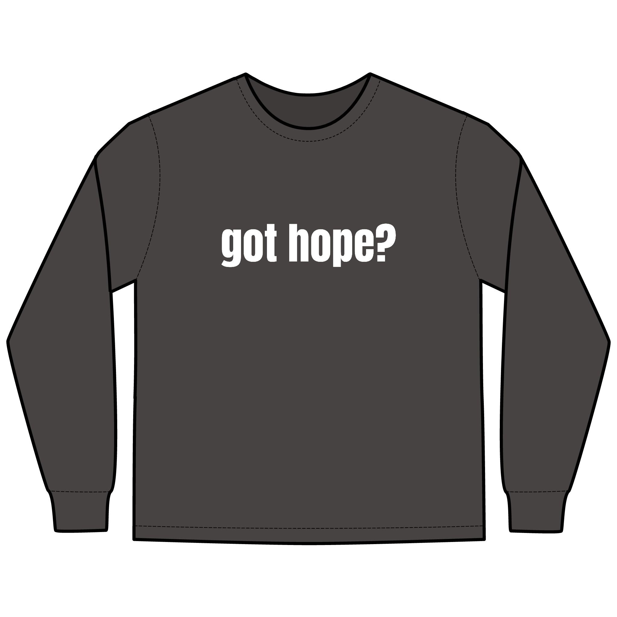 Multi Colors Hanes Garment-Dyed Long Sleeve T-Shirt with 315 Print