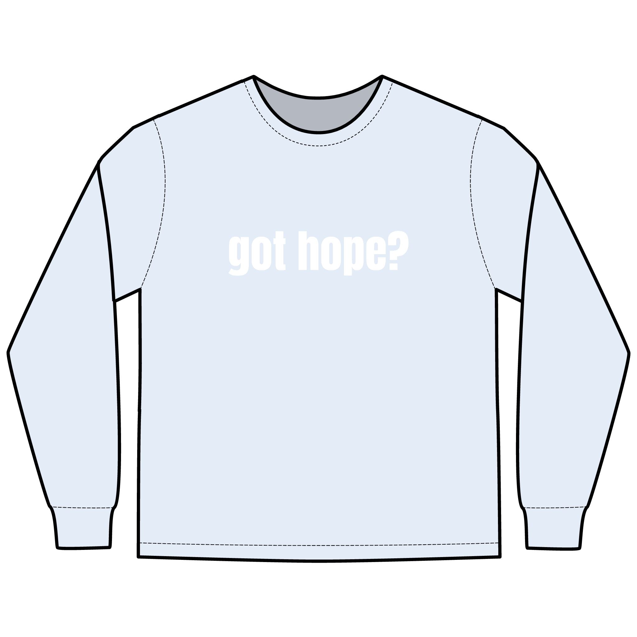 Multi Colors Hanes Garment-Dyed Long Sleeve T-Shirt with 315 Print