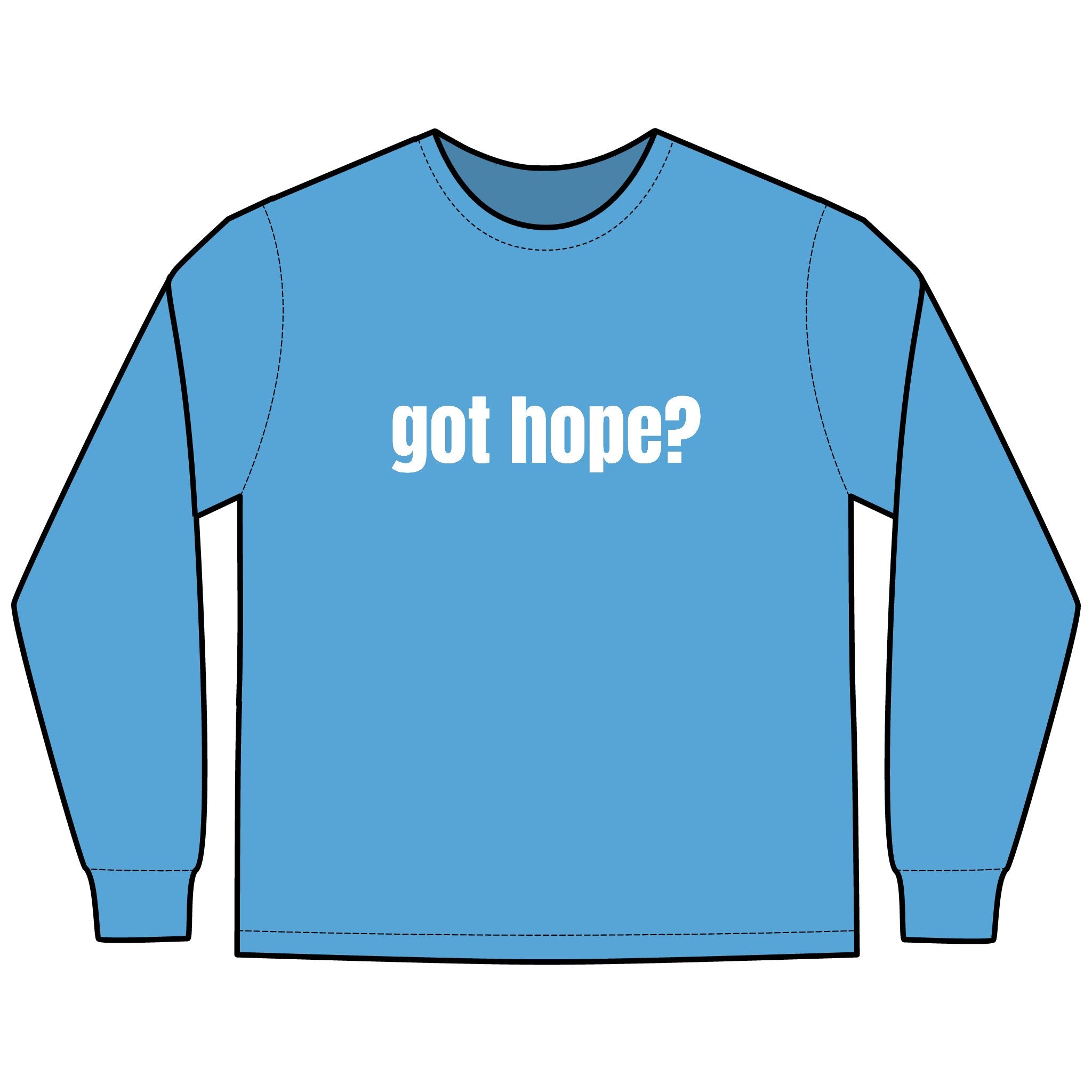 Multi Colors Hanes Garment-Dyed Long Sleeve T-Shirt with 315 Print