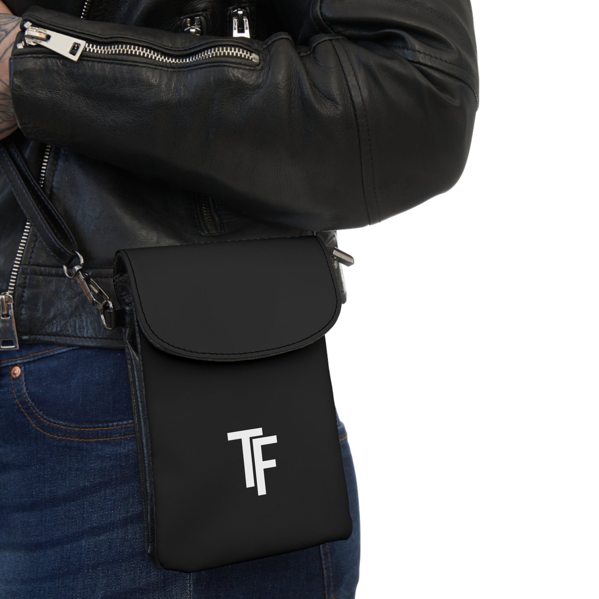 351 - Stylish Small Cell Phone Wallet with Adjustable Strap - Perfect for On-the-Go Everyday Use
