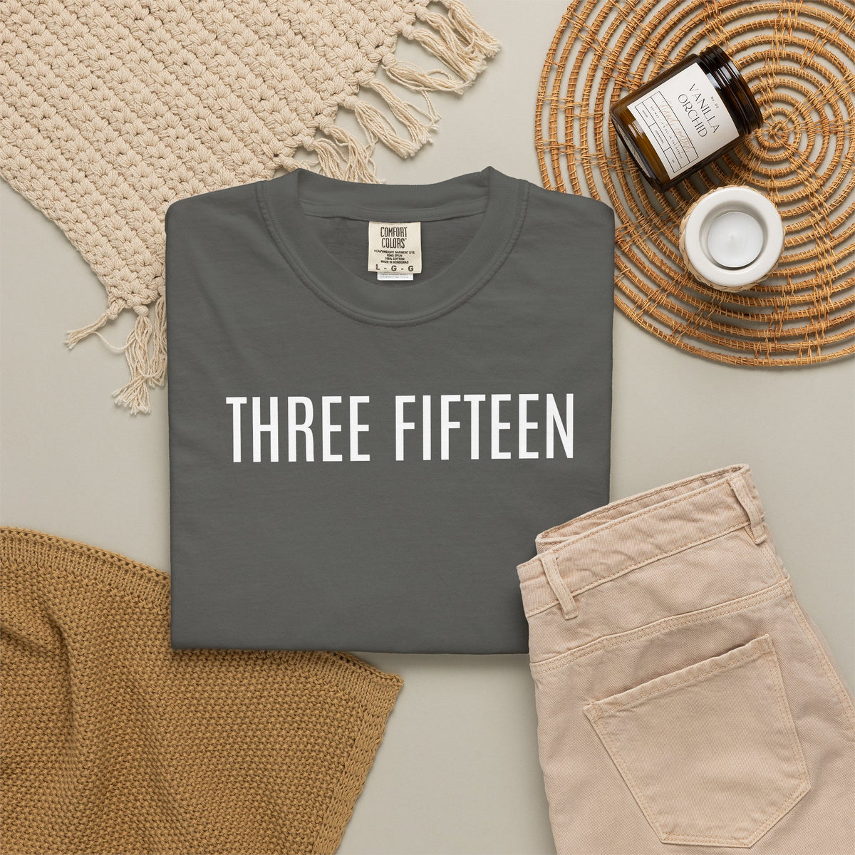 1 - Multi Colors Three Fifteen T-Shirt