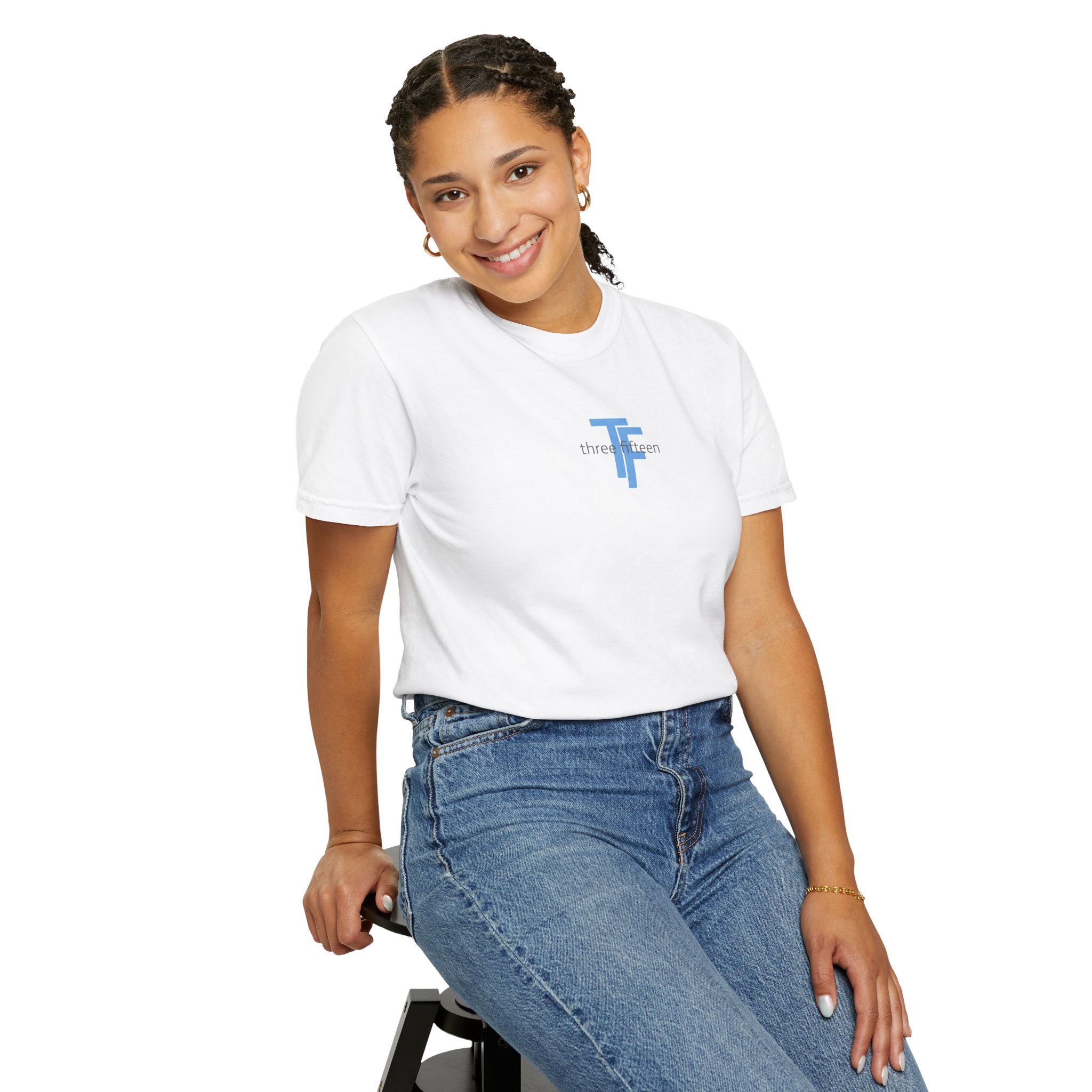 1 - Multi Colors TF Large Print T-Shirt
