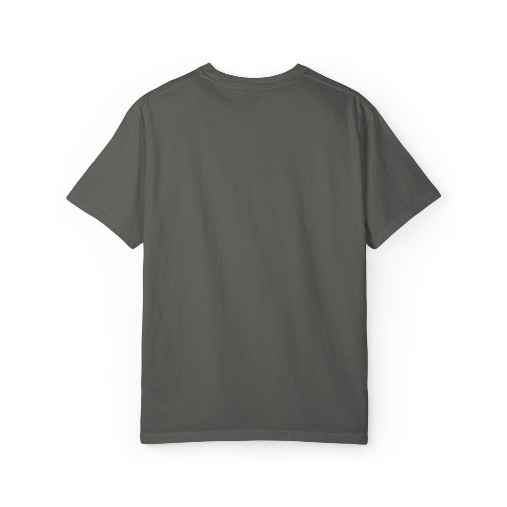 11 - Embroidered Three Fifteen Multi Color Minimalist '75' Chest Logo T-Shirt – Garment-Dyed White Casual Tee