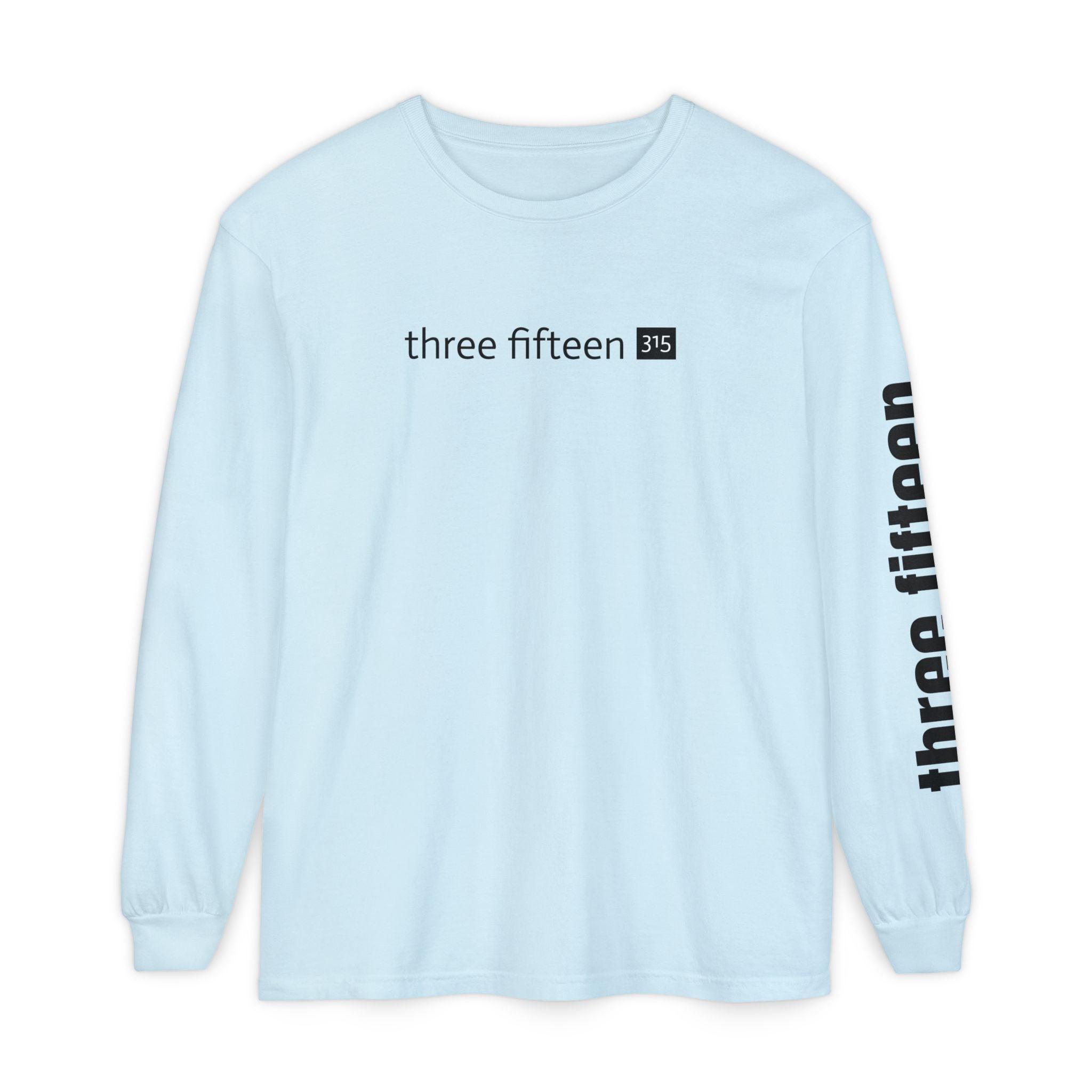 12 - Unisex Long Sleeve T-Shirt -Square 315 Inspirational Casual Wear