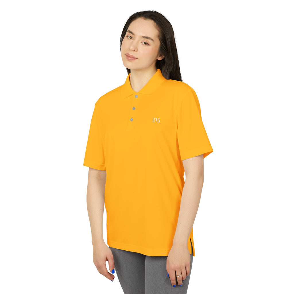 Multi Colors Unisex Performance Polo - Bold Orange Athletic Shirt