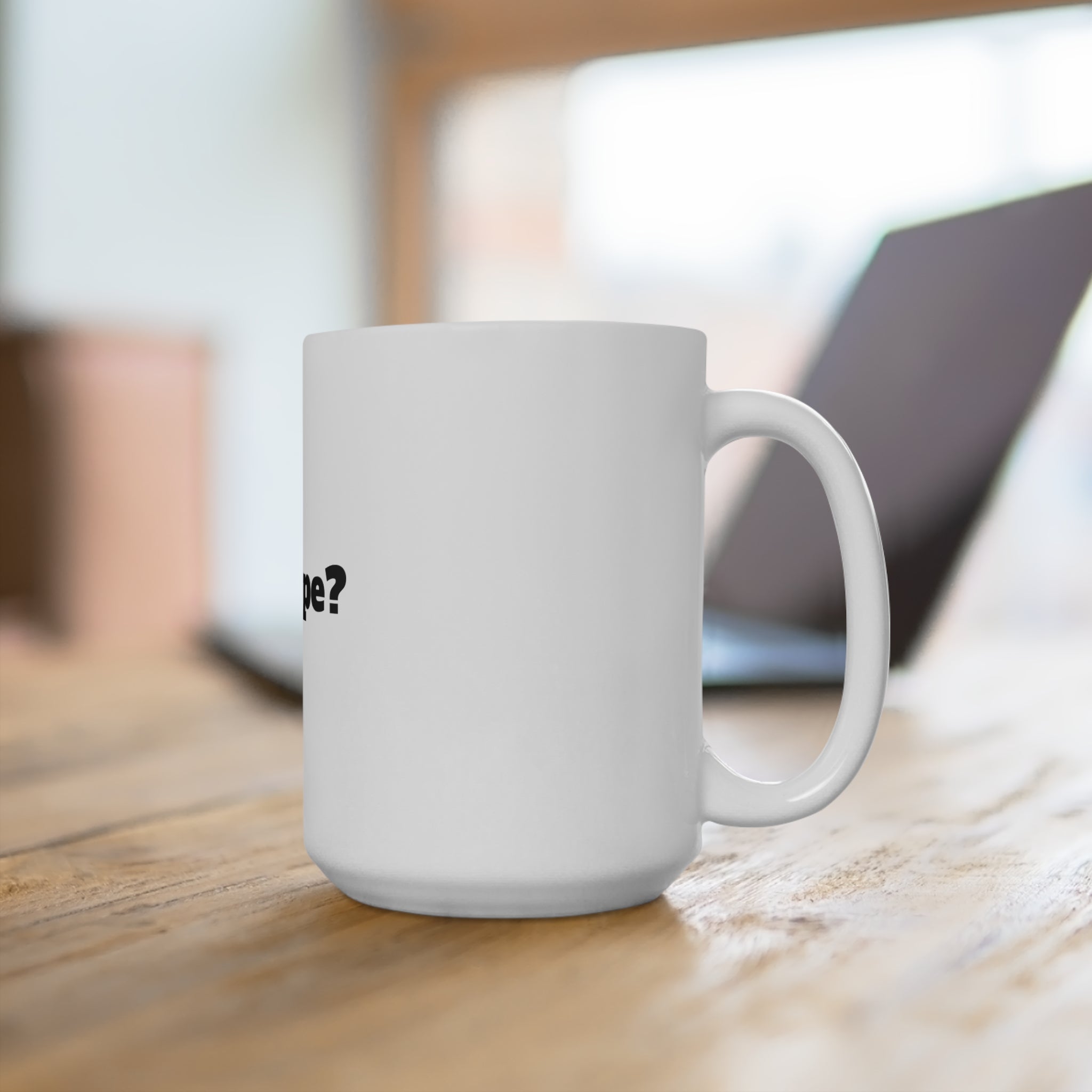 33 - Mug Inspiring 15oz Coffee Mug — "This Isn't the End of My Story" Motivational Ceramic Mug