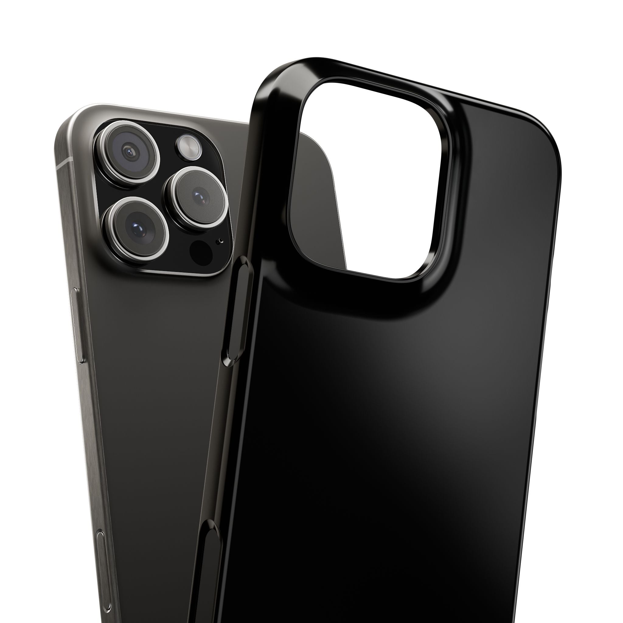 36 - Phone case 315 Slim Phone Case — Motivational Black Protective Cover