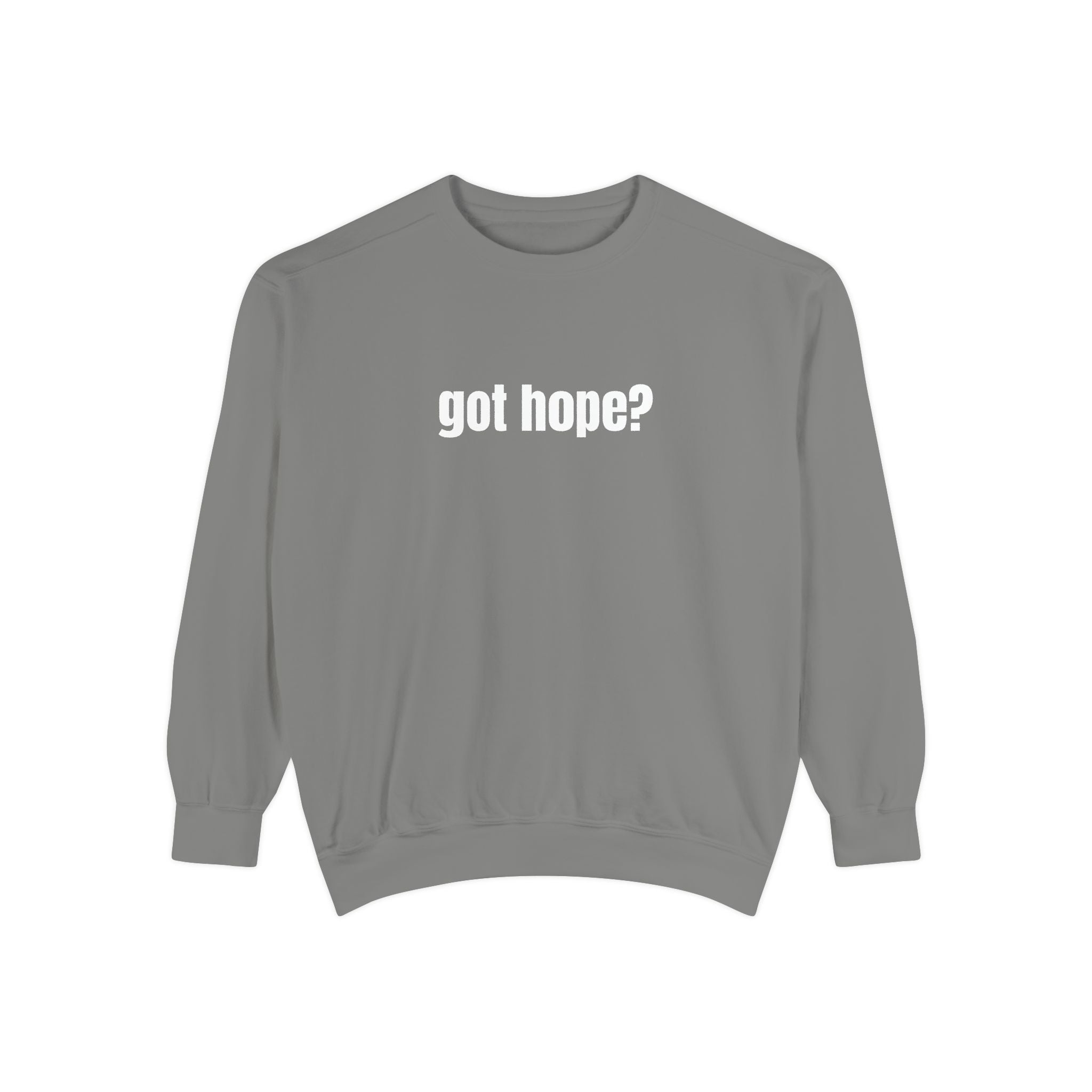 Got Hope - Multi Color Cozy “A Helping Hand” Unisex Garment-Dyed Sweatshirt for Everyday Comfort