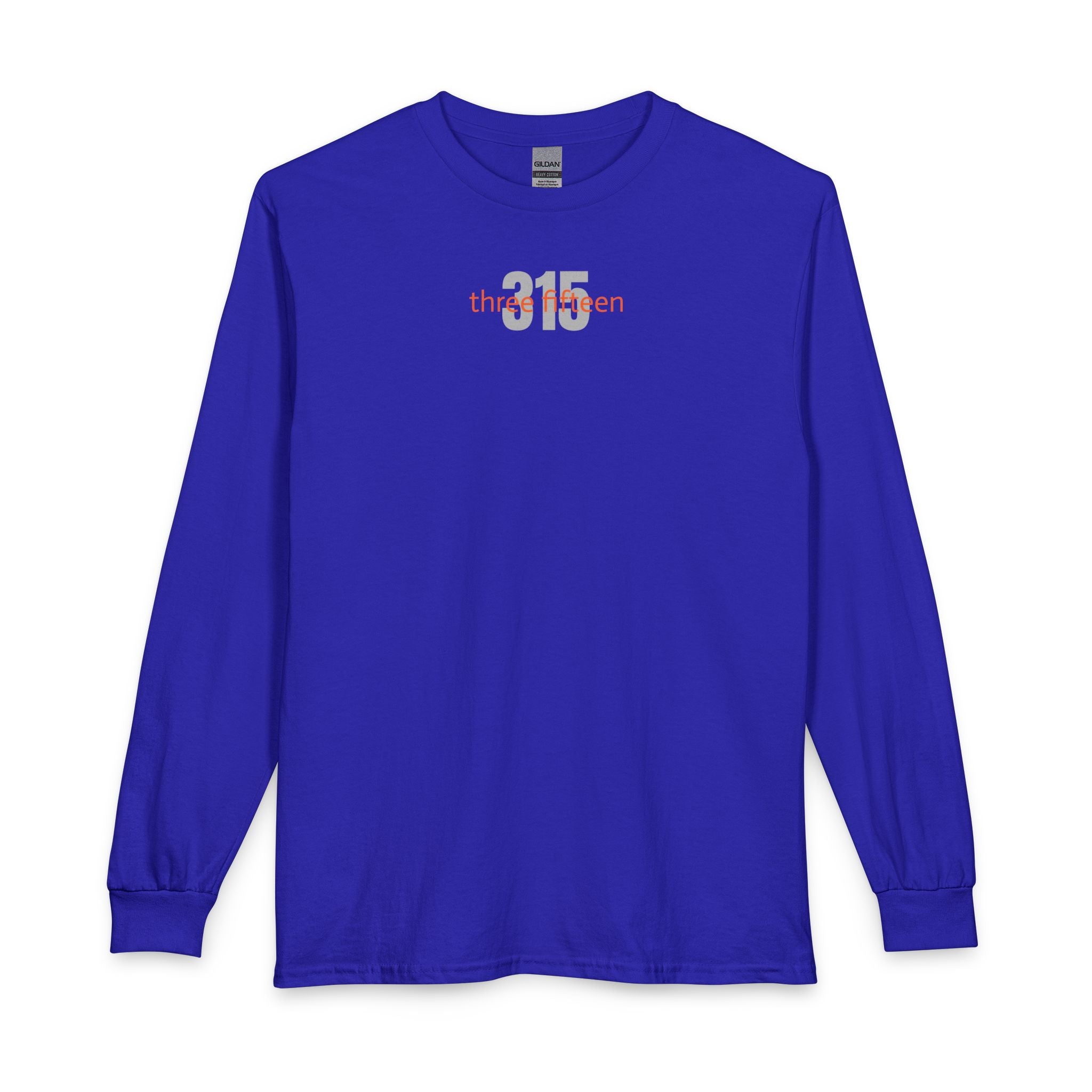 12 - Multi Colors Gildan 315 Logo Long Sleeve Shirt — Minimal City Code Tee