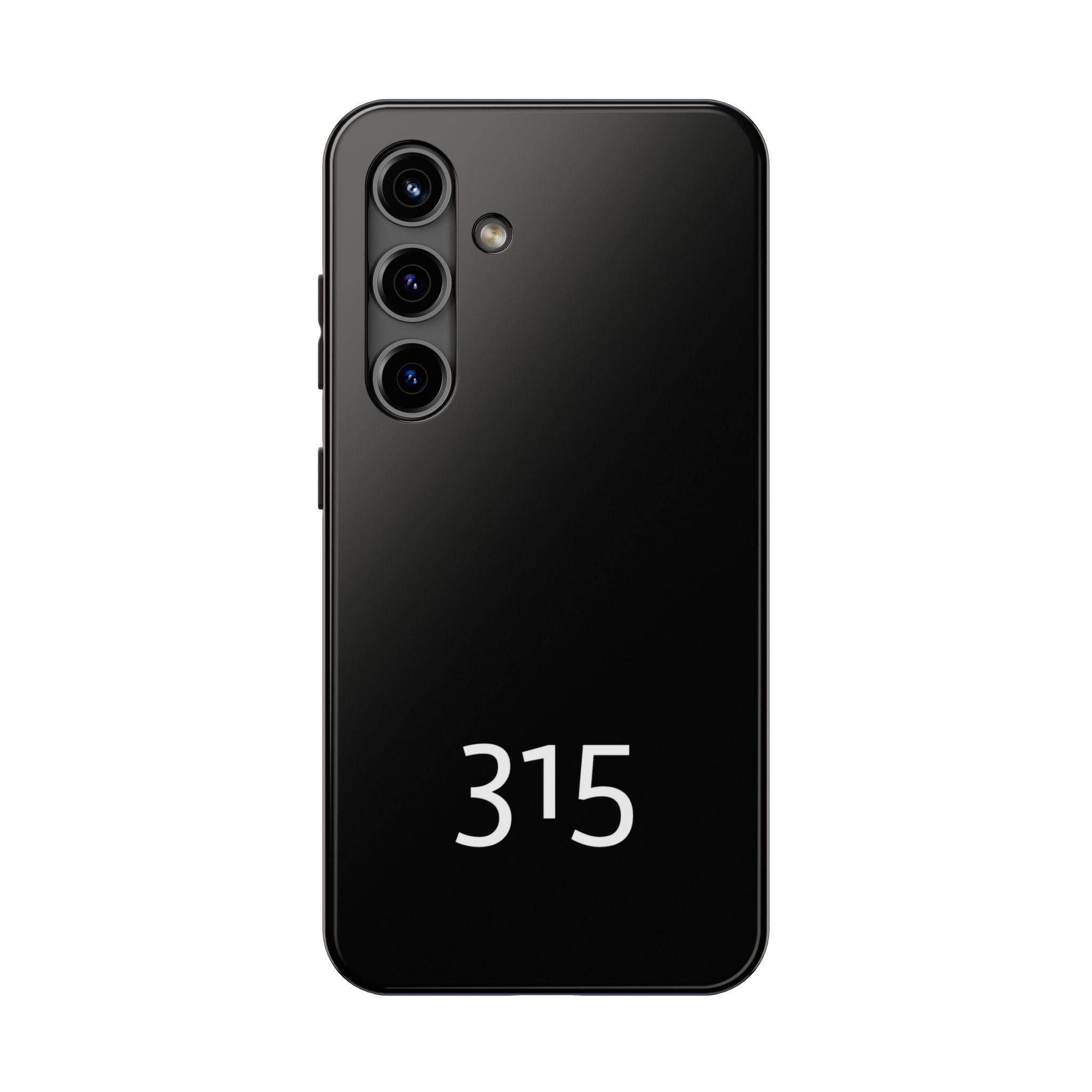 36 - Phone case 315 Tough Phone Case — Motivational Black Protective Cover