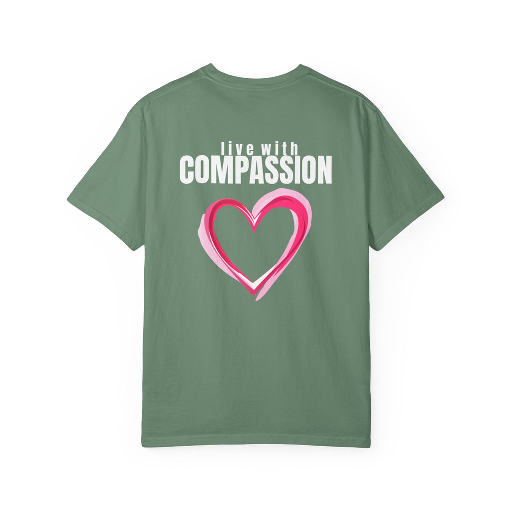 315 Multi Color - Live With Compassion - Multi Colors 315 Graphic T-Shirt