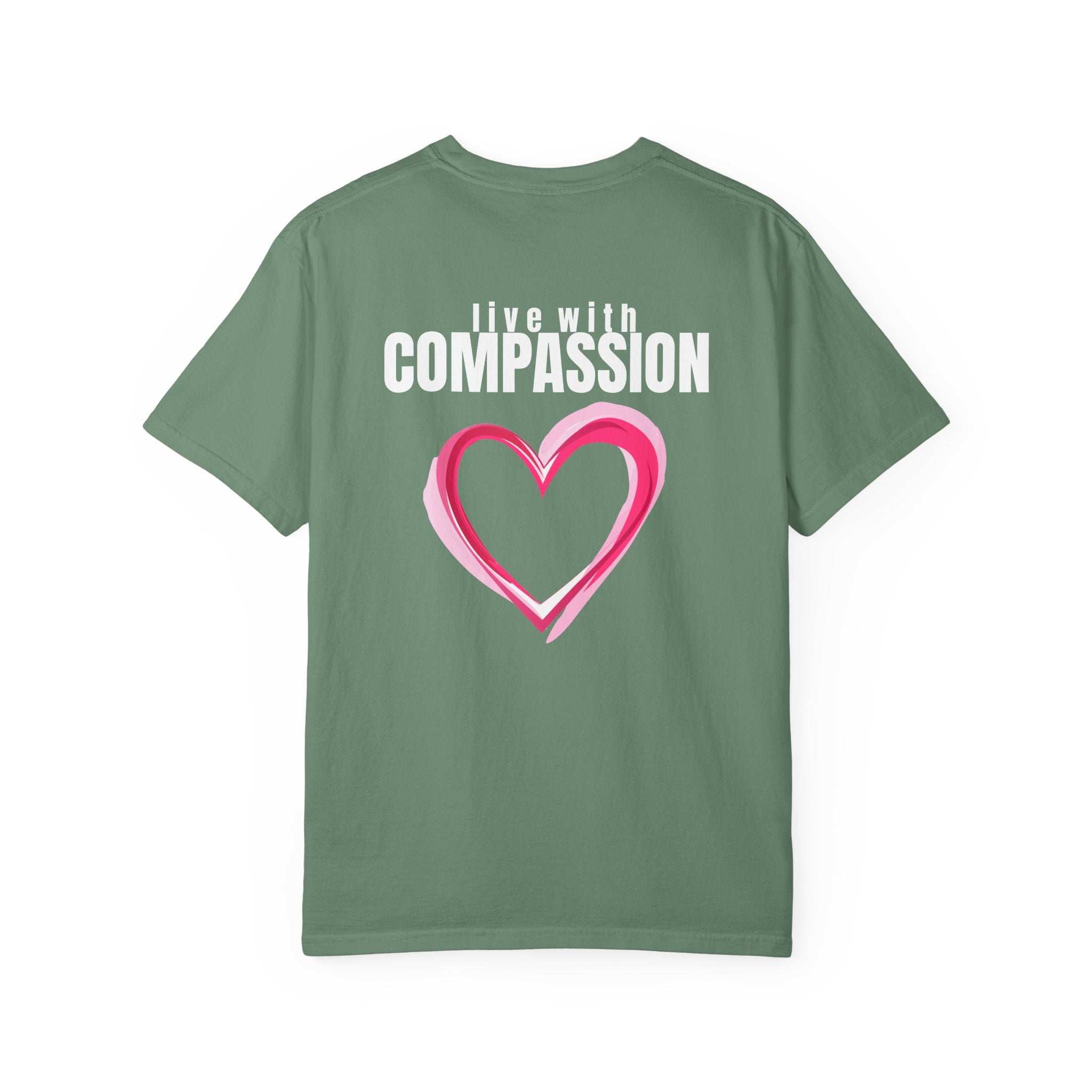 315 Multi Color - Live With Compassion - Multi Colors 315 Graphic T-Shirt