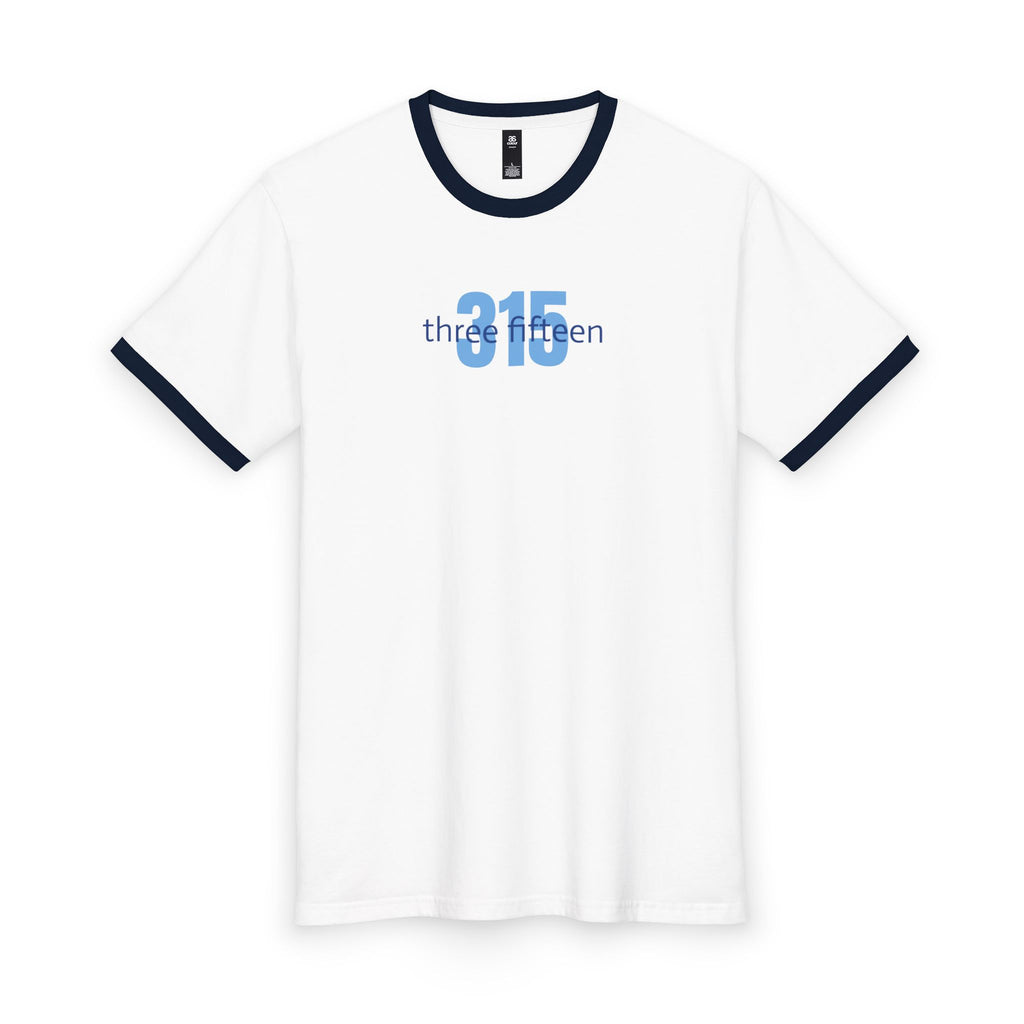 1 - Ringer Tee Bold 315 three fifteen