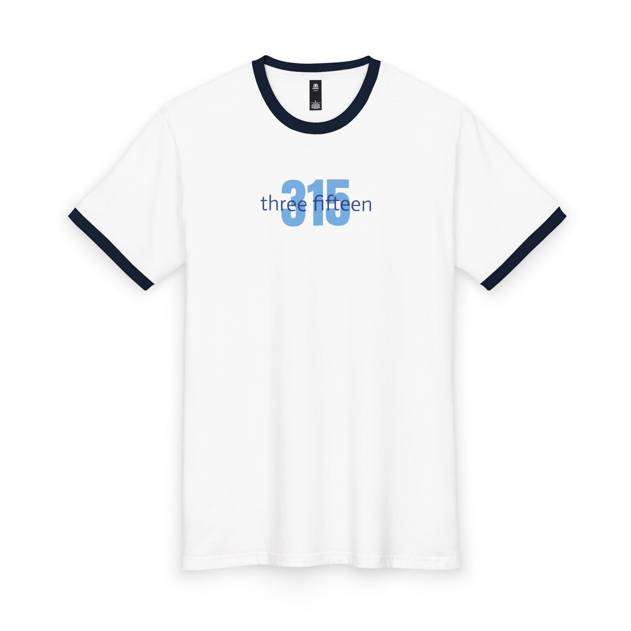 1 - Ringer Tee Bold 315 three fifteen