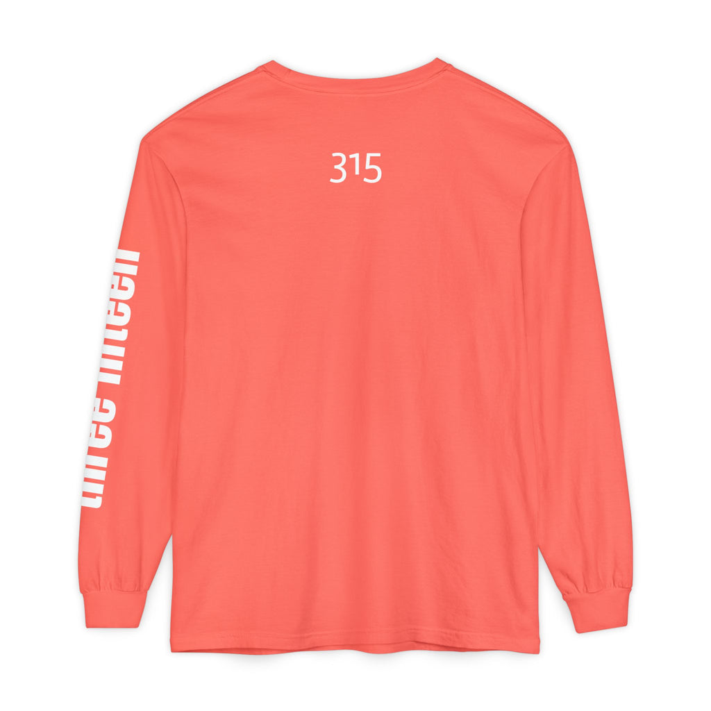 12 - 315 Three Fifteen Multi Color Unisex Long Sleeve T-Shirt - Inspirational Casual Wear