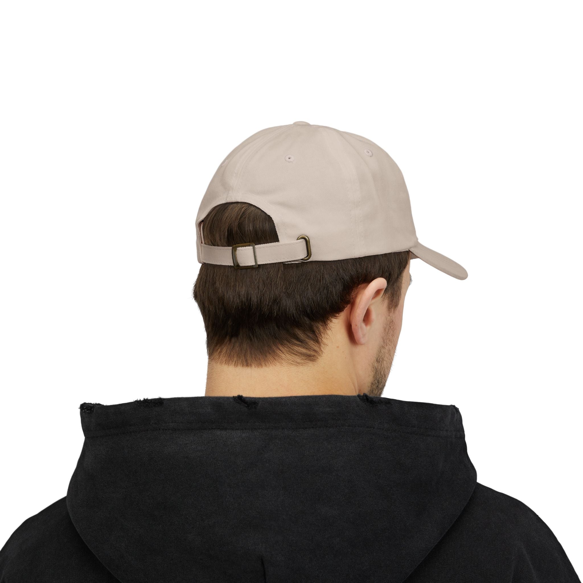 3 - Hat 315 Embroidered Dad Cap — Minimalist White Baseball Hat
